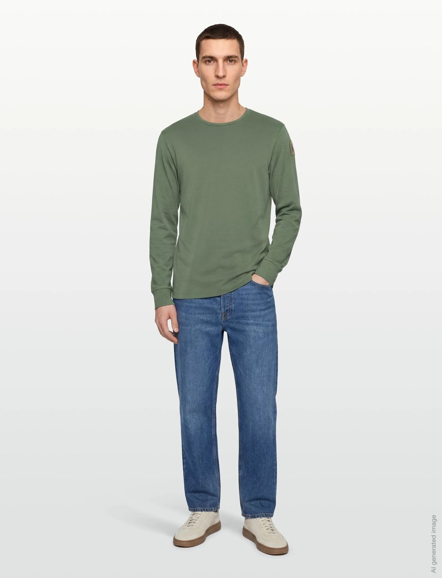 Parajumpers - Kip Sweater - langärmelige t-shirts - green - 0