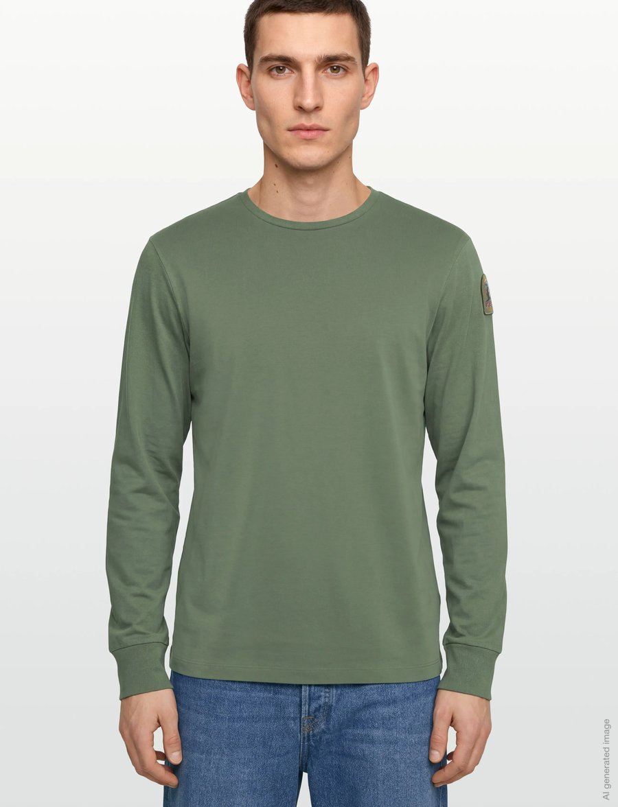 Parajumpers - Kip Sweater - langärmelige t-shirts - green - 3