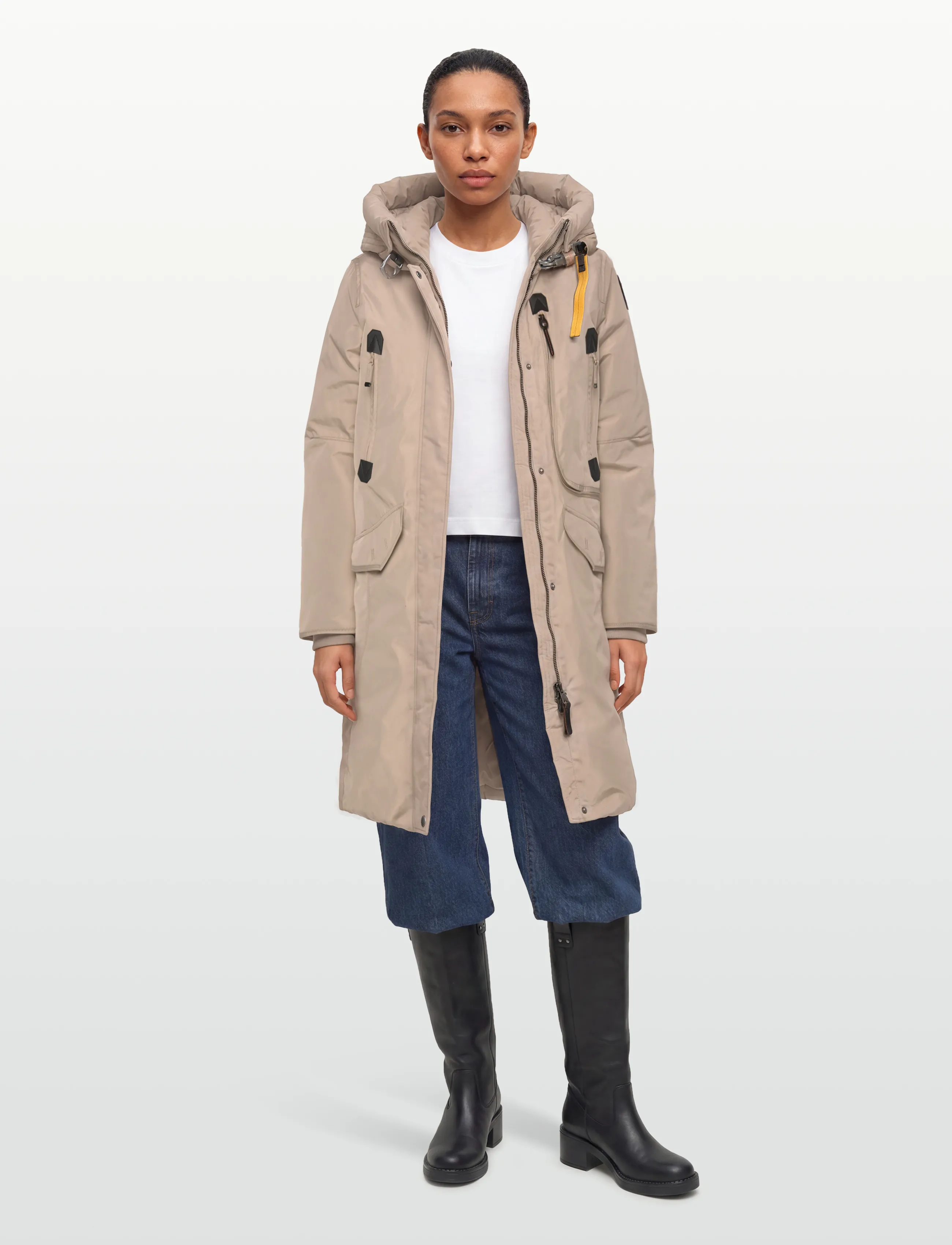 Parajumpers Parka Dilly, M, Beige, Sport Jackets > Sport Parkas, Dame