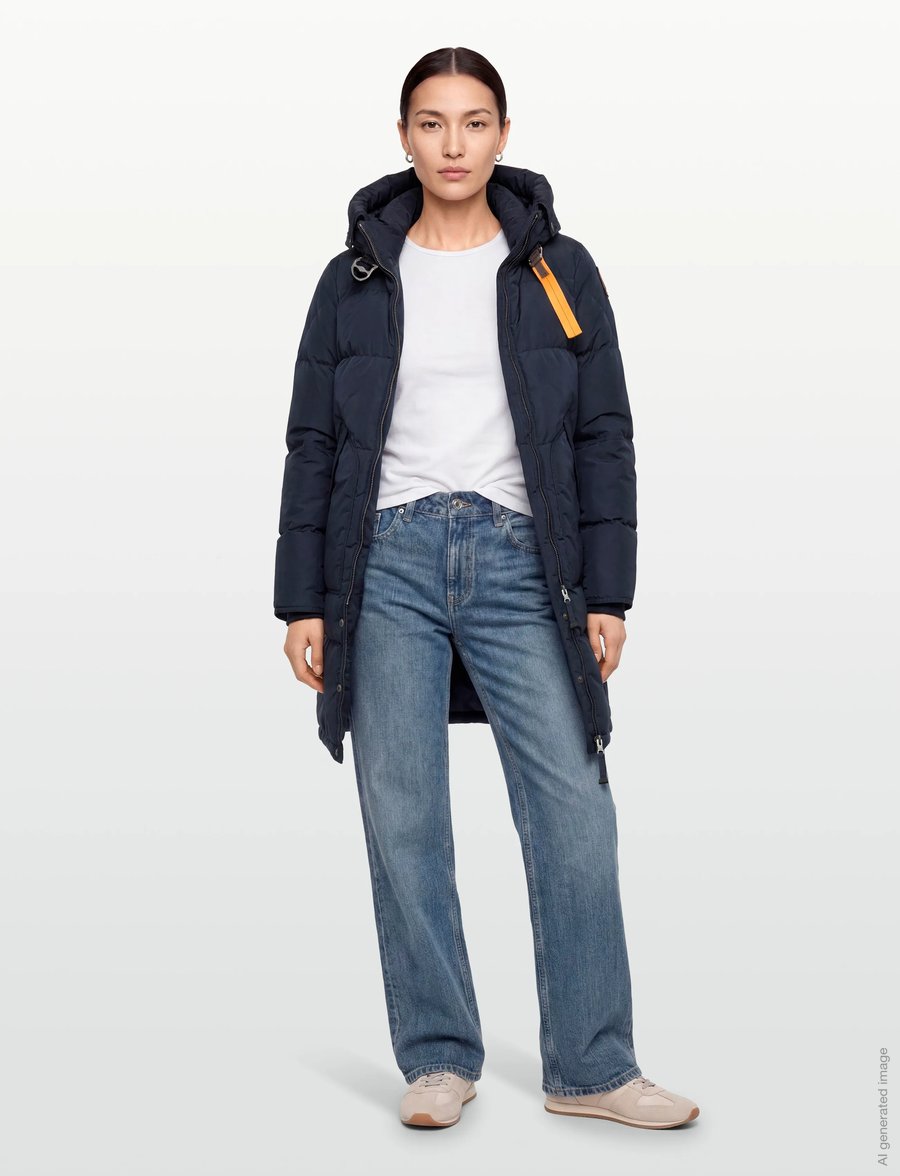 Parajumpers - Long Bear Jacket - winterjacken - blue navy - 0