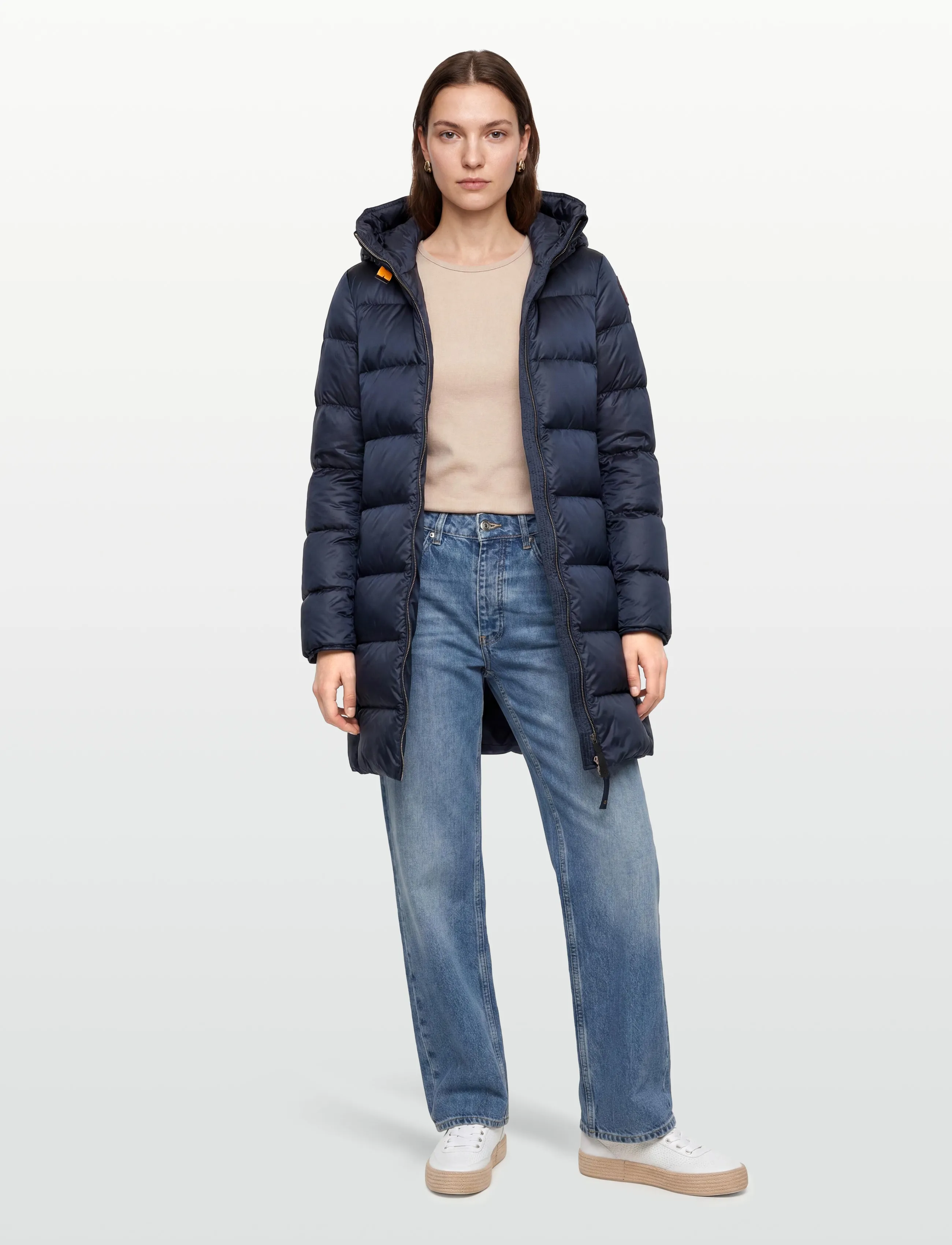 Parajumpers Jacket Marion, L, Navy, Frakker > Vatterede Frakker, Dame