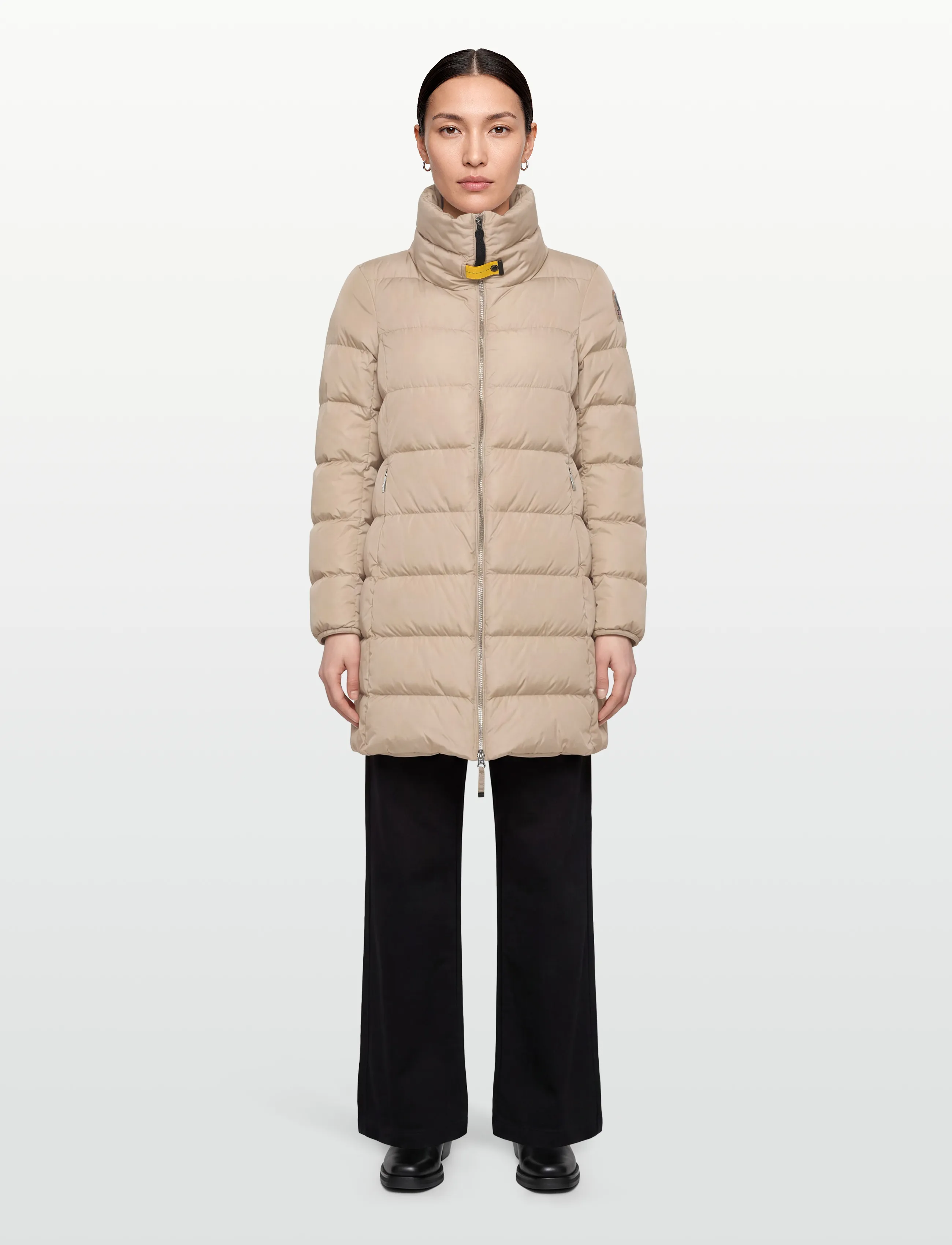 Parajumpers Jacket Malandra, XL, Beige, Frakker > Vatterede Frakker, Dame