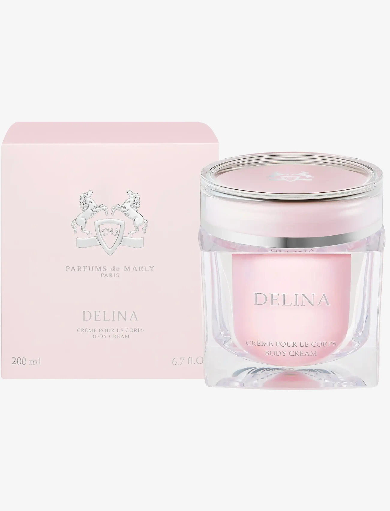 Parfums de Marly - Delina Body Cream 200 ml - lotion & cream - clear - 1