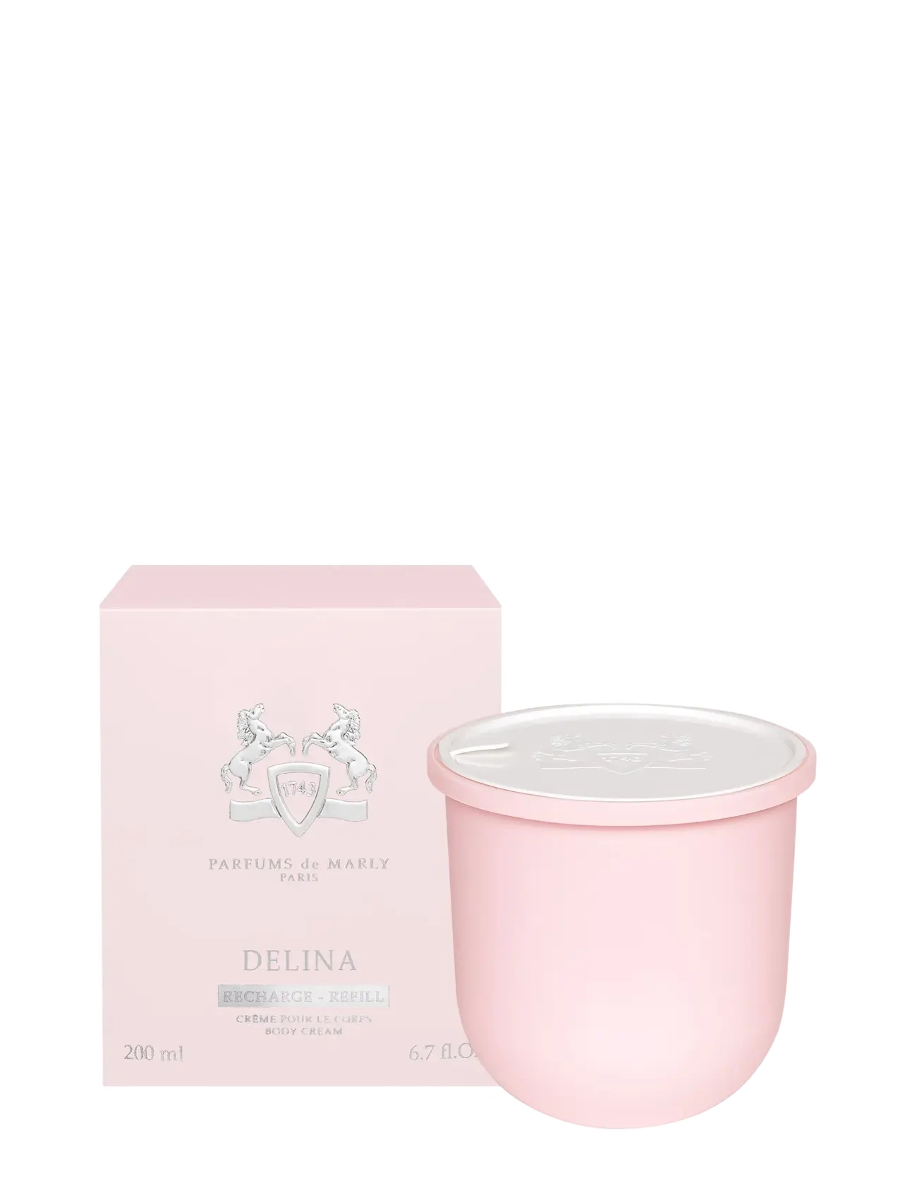 Parfums de Marly - Delina body cream refill 200 ml - clear - 1