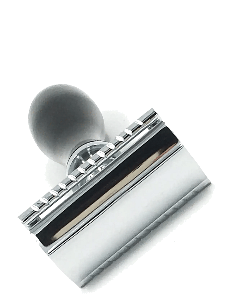 Parker - Parker 111B - Black Resin Handle 3 Piece Safety Razor - pardlid - black - 2