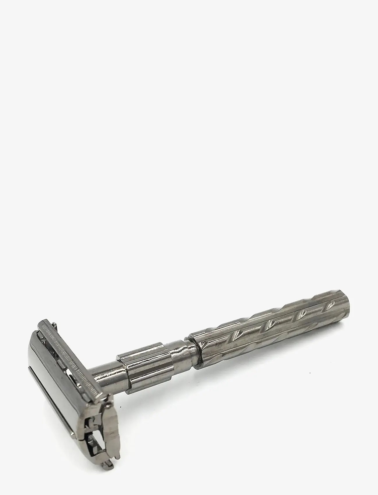 Parker - Parker 22R - Gunmetal Handle Butterfly Open Safety Razor - barberskrabere - gunmetal - 1