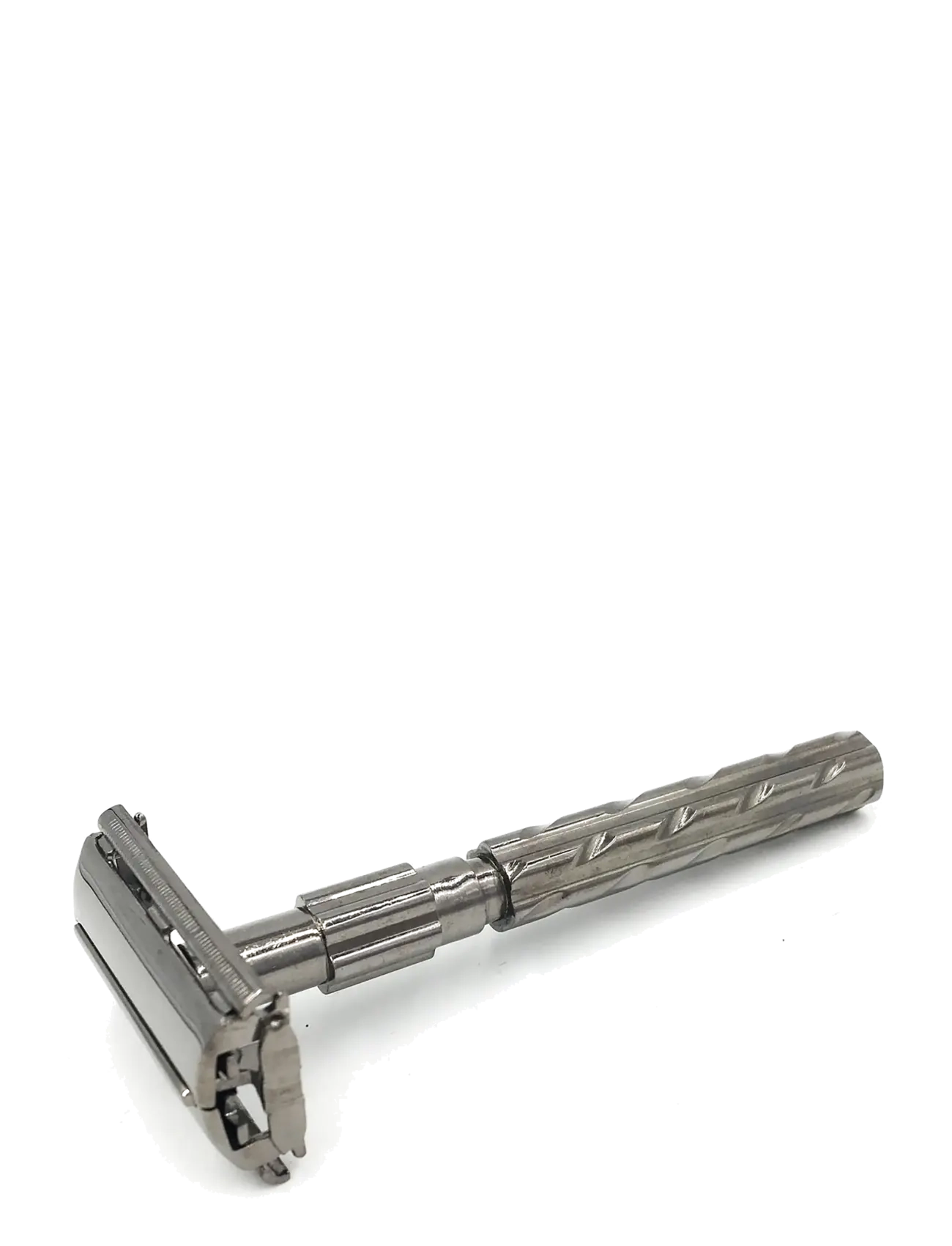 Parker - Parker 22R - Gunmetal Handle Butterfly Open Safety Razor - barberskrabere - gunmetal - 1