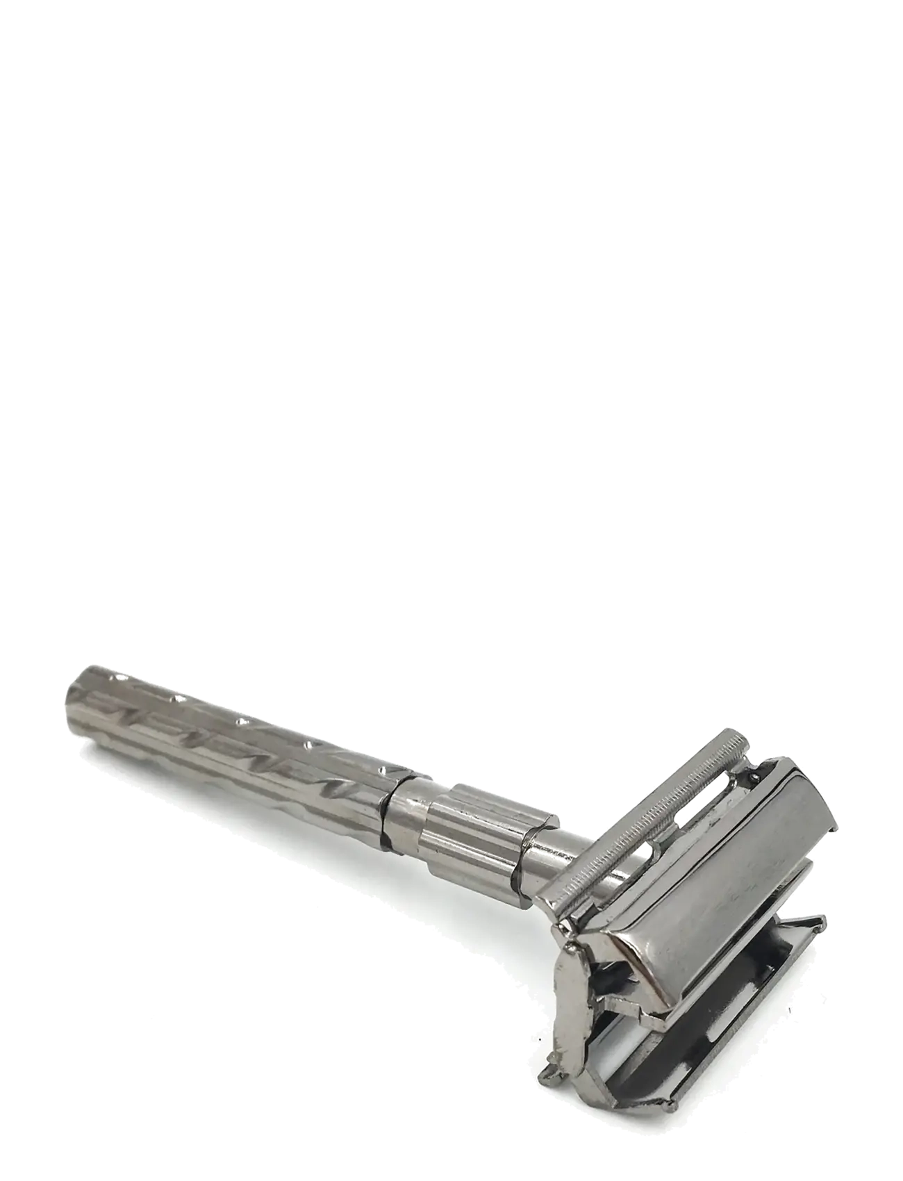 Parker - Parker 22R - Gunmetal Handle Butterfly Open Safety Razor - barberskrabere - gunmetal - 2