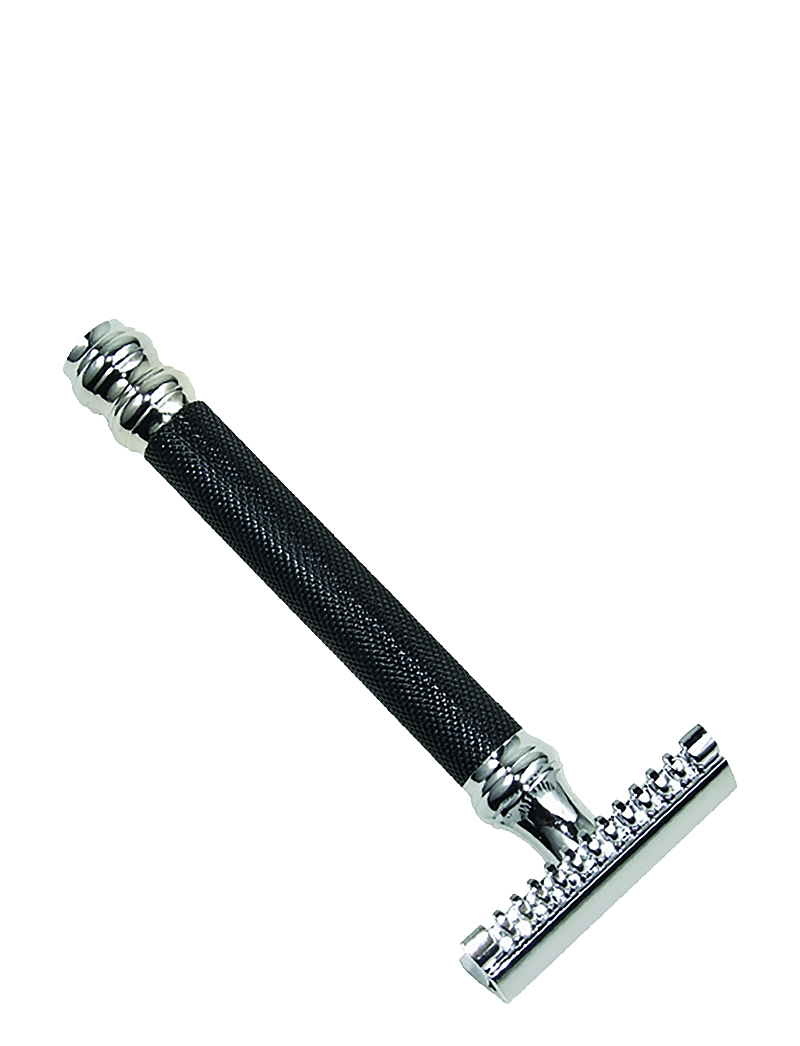 Parker - Parker 26C - Black & Chrome Handle Open Comb 3 Piece Safety - pardlid - black & chrome - 0