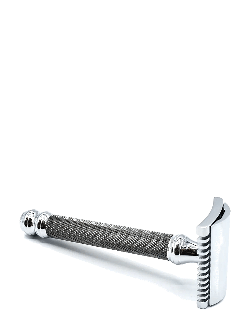Parker - Parker 26C - Black & Chrome Handle Open Comb 3 Piece Safety - pardlid - black & chrome - 1