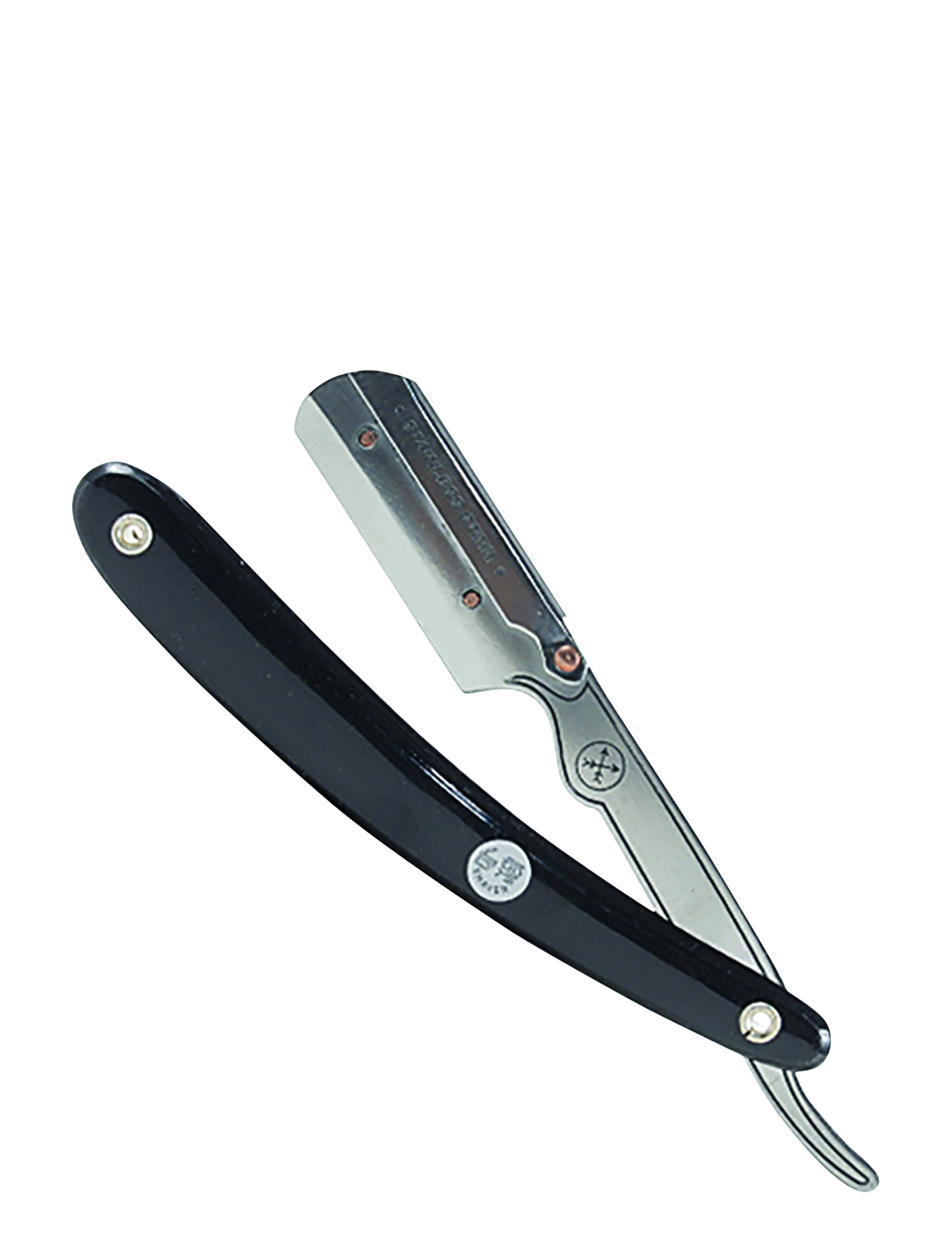 Parker Parker Srb/33R - Black Abs Handle Clip Type Barber/Straight, One Size, Black, Barberingsprodukter > Barberknive, Herre