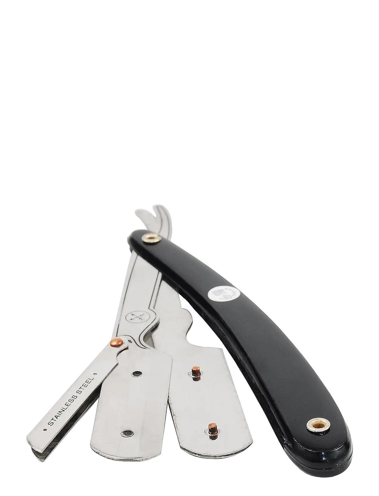 Parker - Parker SRB/33R - Black ABS Handle Clip Type Barber/Straight - barberskrabere - black - 2