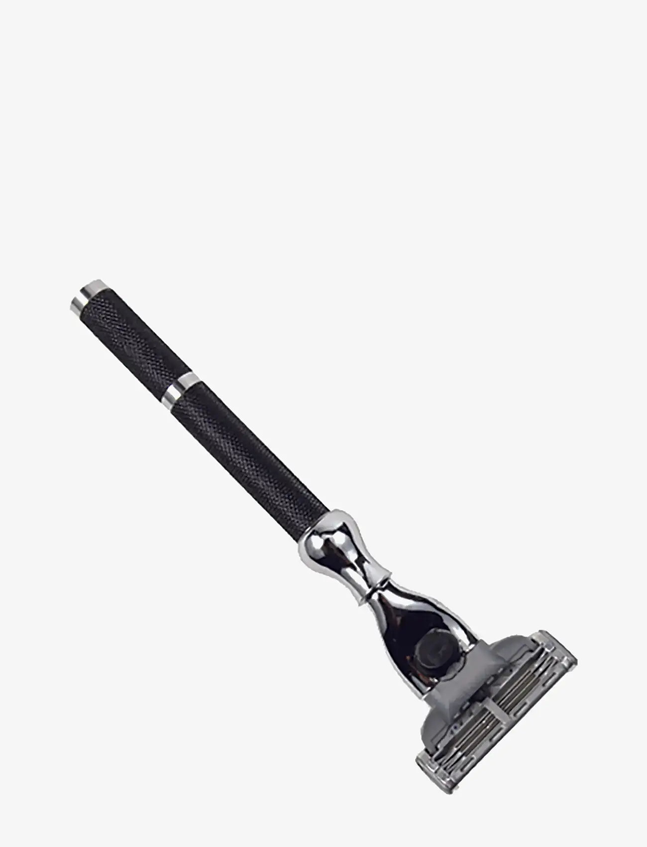 Parker - Parker 42M - Black & Chrome Mach 3 Compatible Handle Razor - barberskrabere - black & chrome - 0