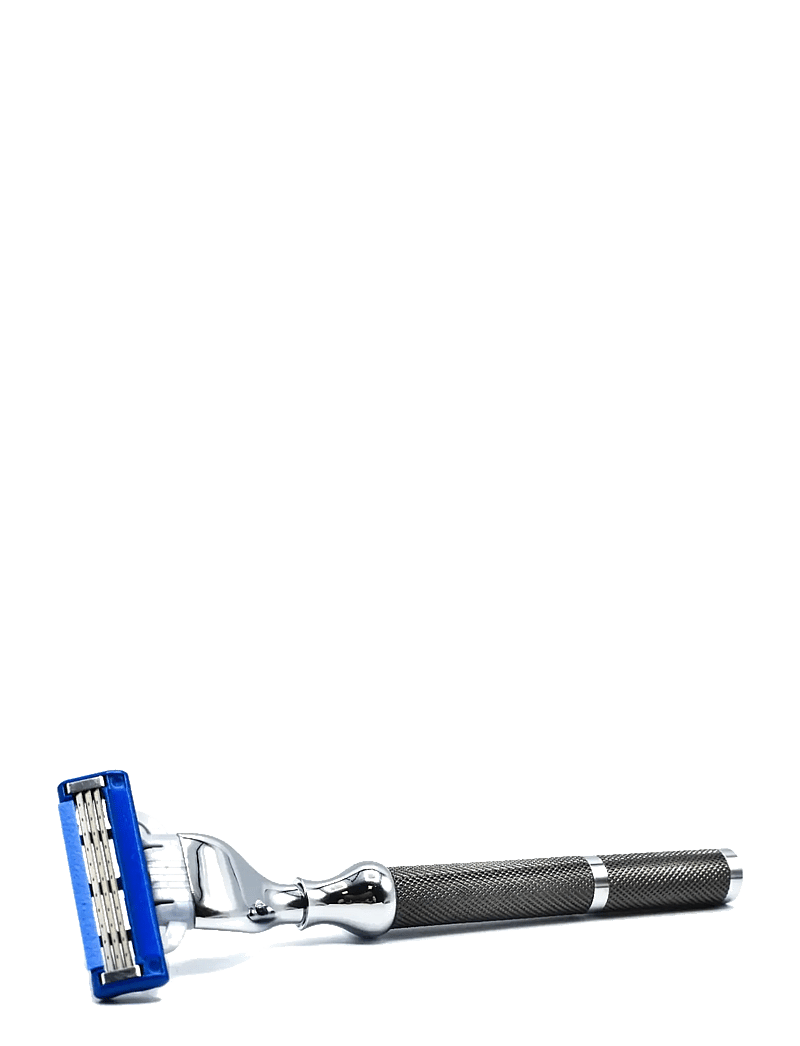 Parker - Parker 42M - Black & Chrome Mach 3 Compatible Handle Razor - pardlid - black & chrome - 3