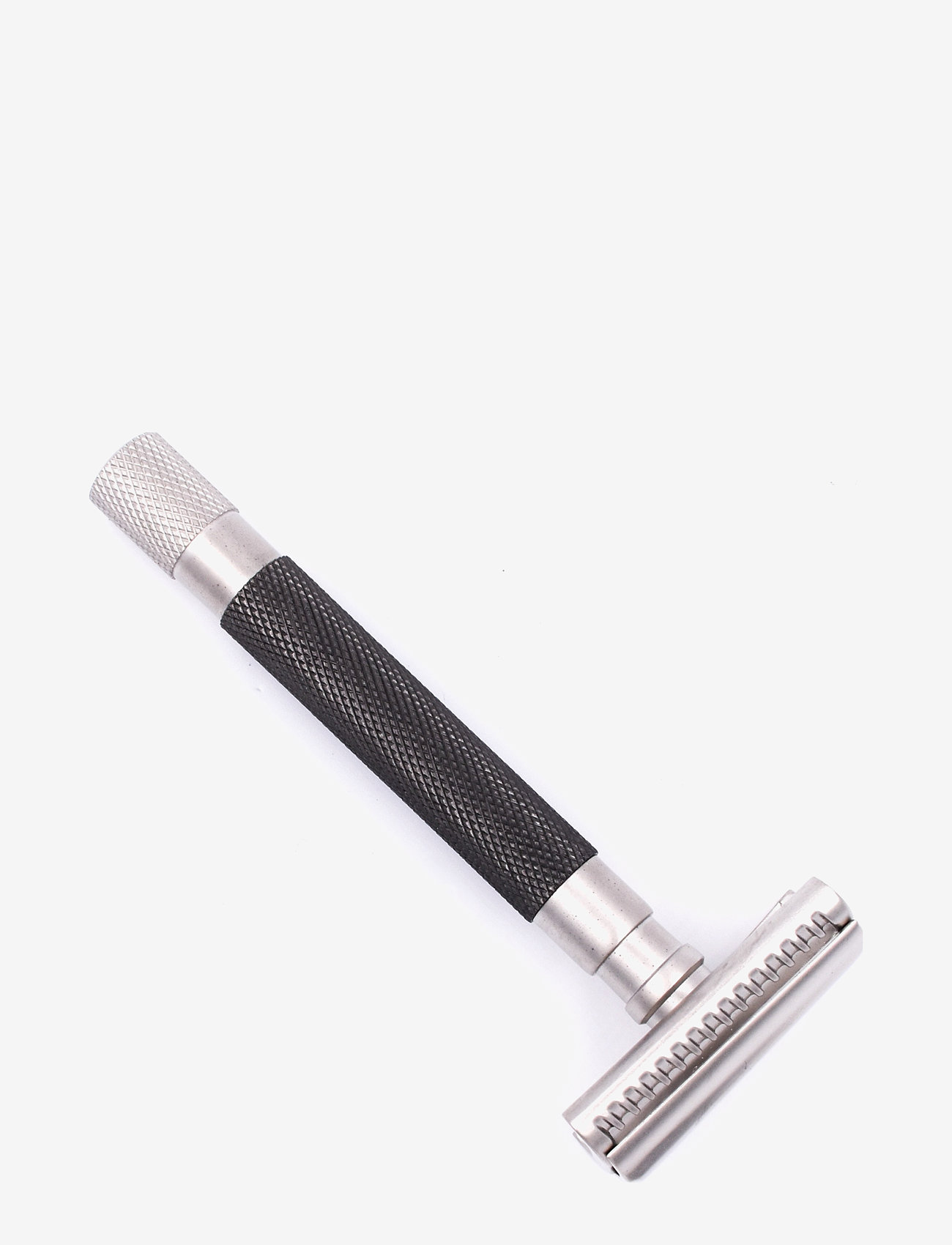 Parker - 55SL-GR - Semi-Slant 3 Piece Safety Razor - Graphite - rakning - graphite - 0