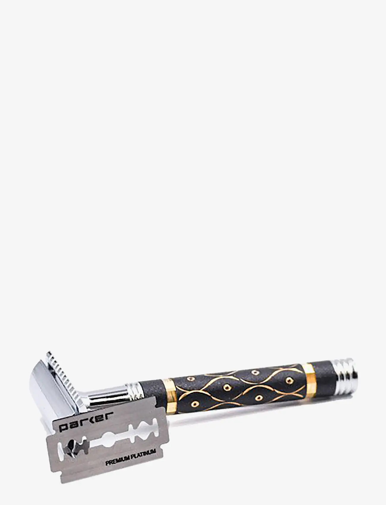 Parker - Parker 65R - Heavyweight Gray & Gold Sandstone Textured Hand - barberskrabere - gray & gold - 2
