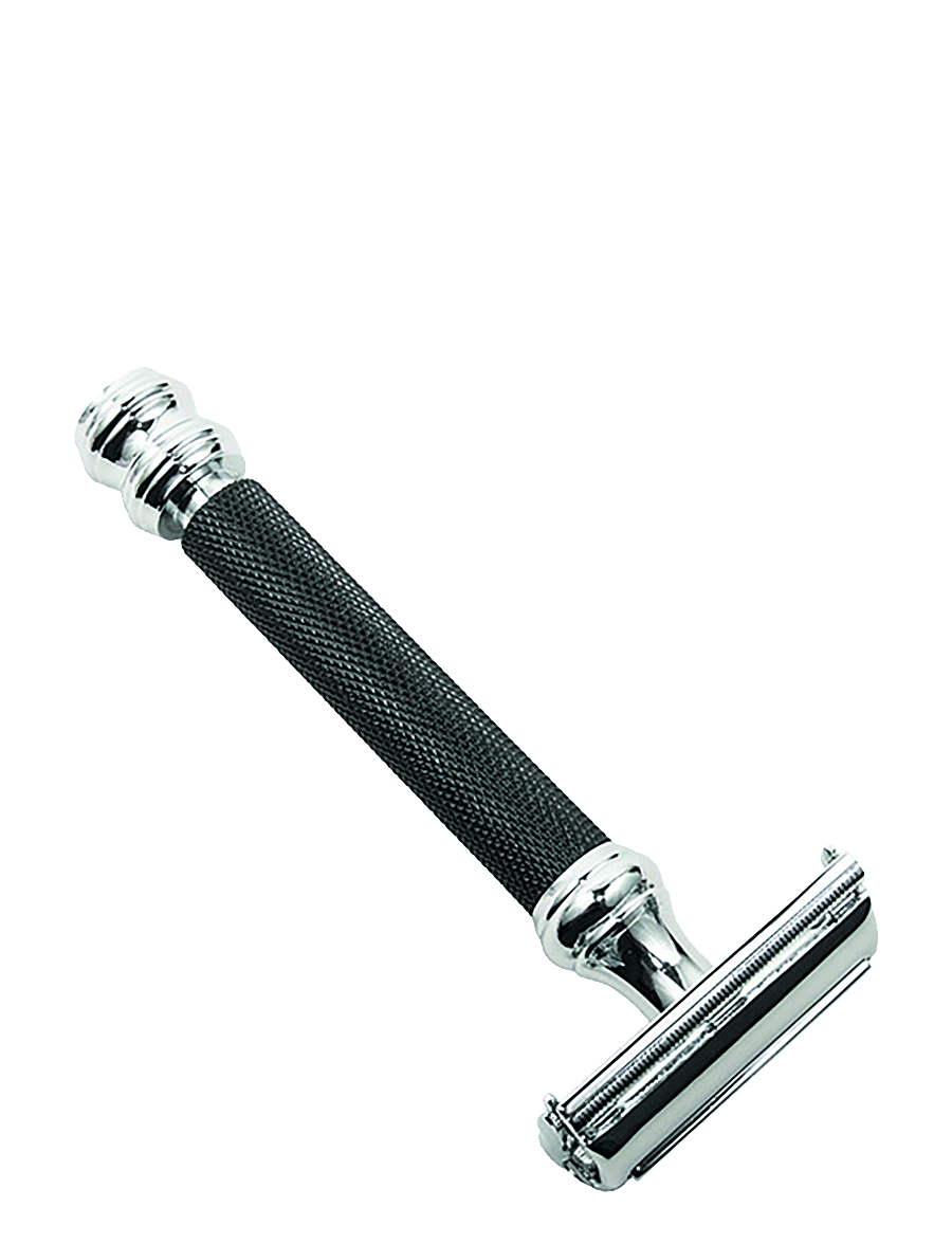 Parker - Parker 76R- Ultra Heavyweight Black & Chrome Handle Buterfly - pardlid - black & chrome - 0