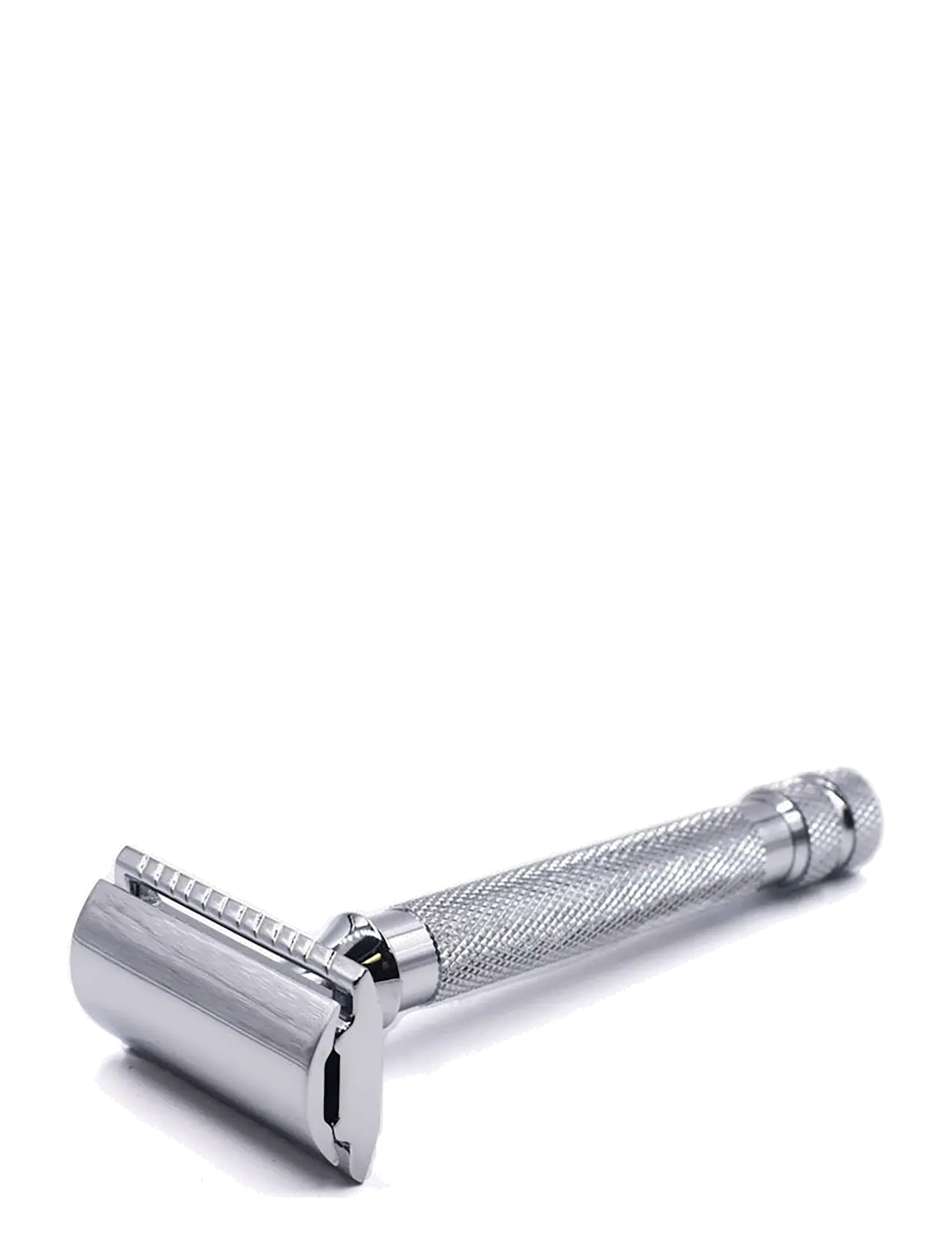 Parker - Parker 91R - Heavyweight Textured Chrome Grip 3 Piece Safety - barberskrabere - chrome - 1