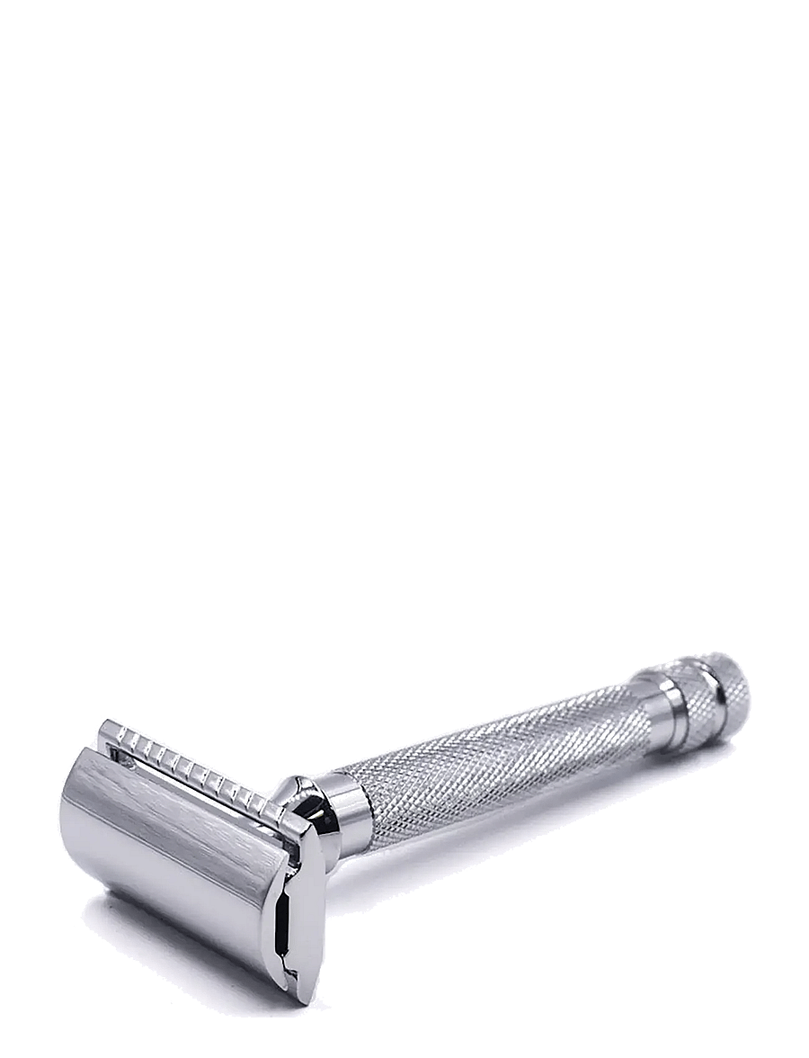Parker - Parker 91R - Heavyweight Textured Chrome Grip 3 Piece Safety - pardlid - chrome - 1
