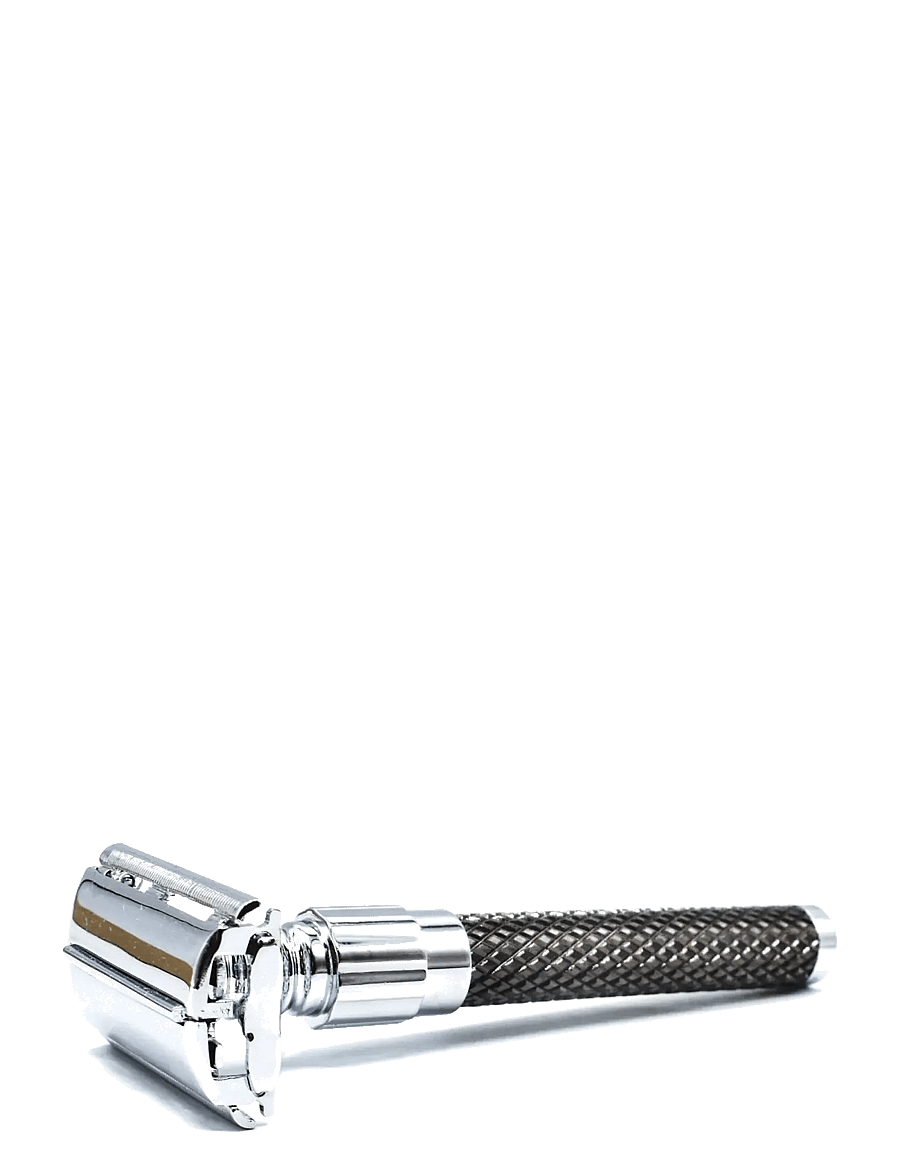 Parker - Parker 92R - Super Heavyweight Black & Chrome Handle Butterf - pardlid - black & chrome - 1