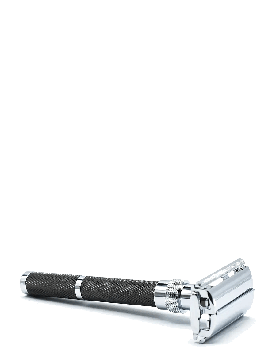 Parker - Parker 96R - Black & Chrome Handle Butterfly Open Safety Raz - pardlid - black & chrome - 1