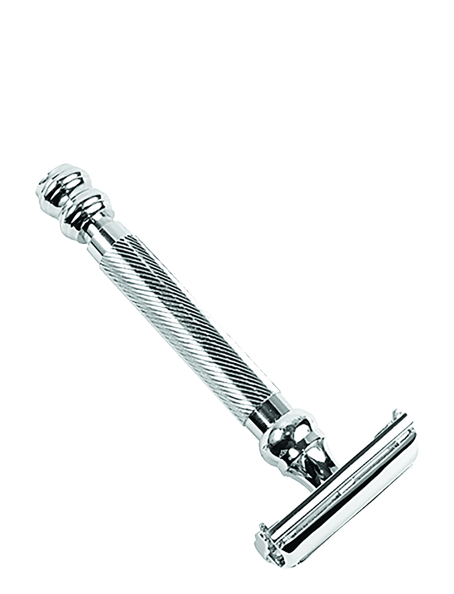 Parker - Parker 99R - Super Heavyweight Chrome Butterfly Open Razor - pardlid - chrome - 0