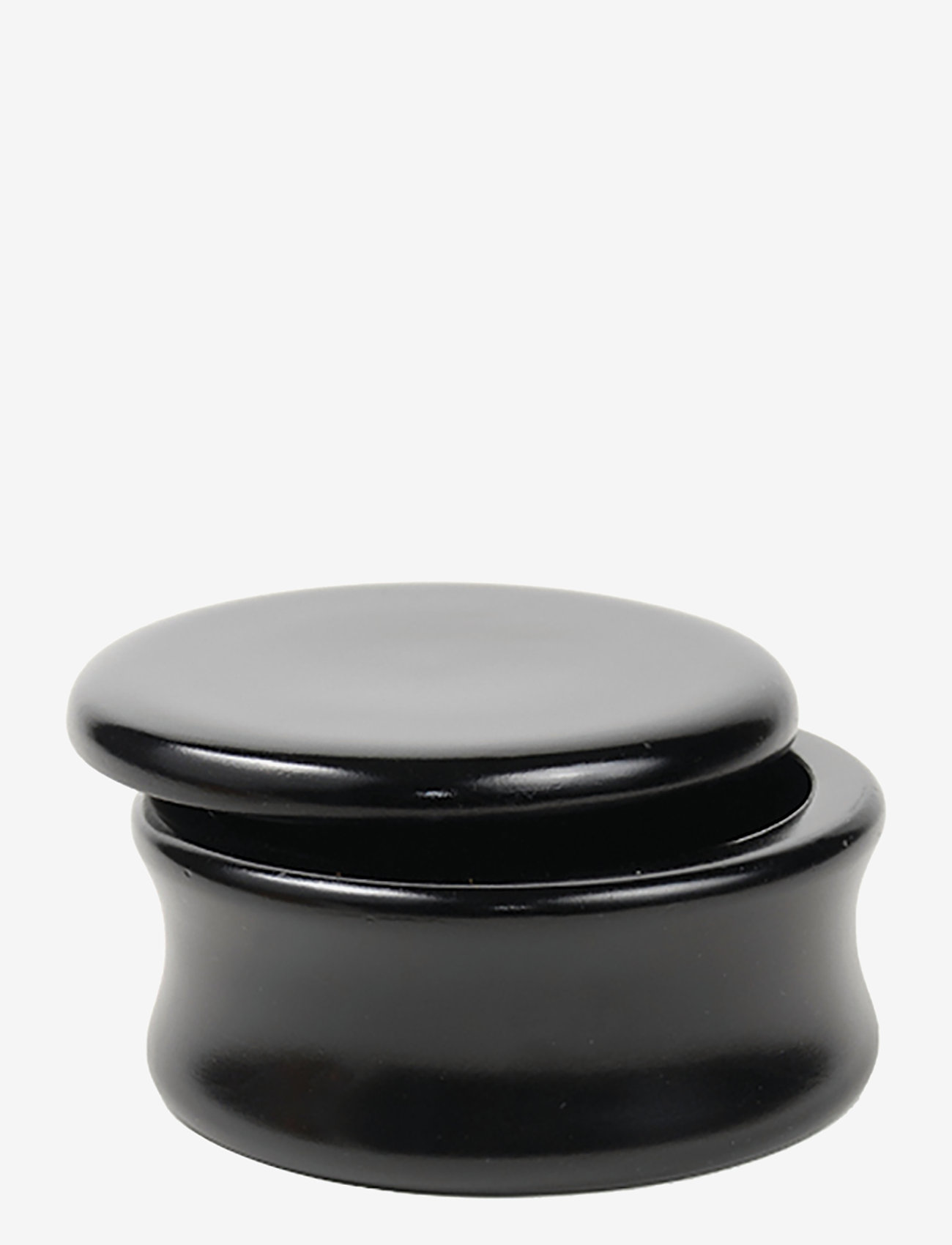 Parker - Black Mango Wood Shave Bowl - pardlid - black - 1