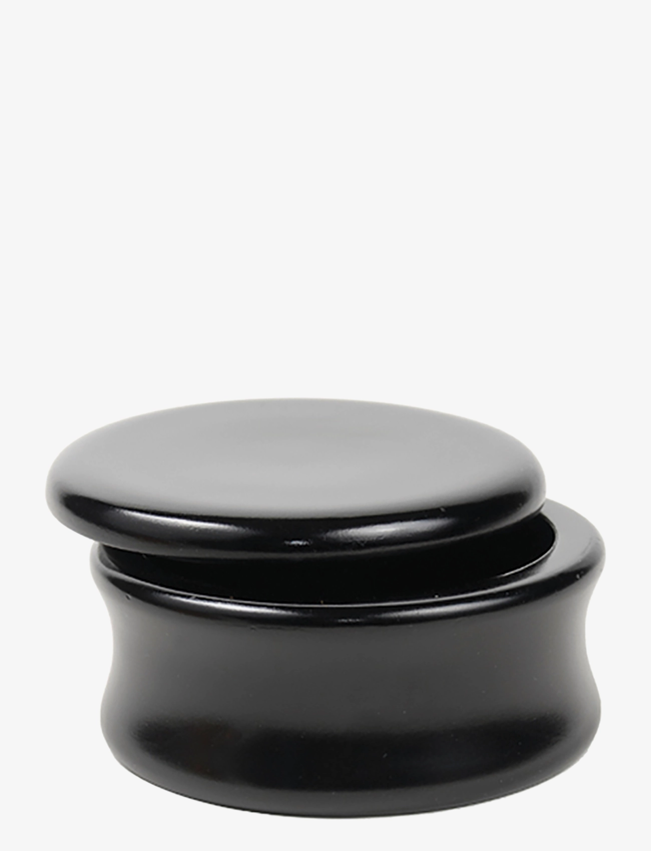 Parker - Black Mango Wood Shave Bowl - pardlid - black - 1