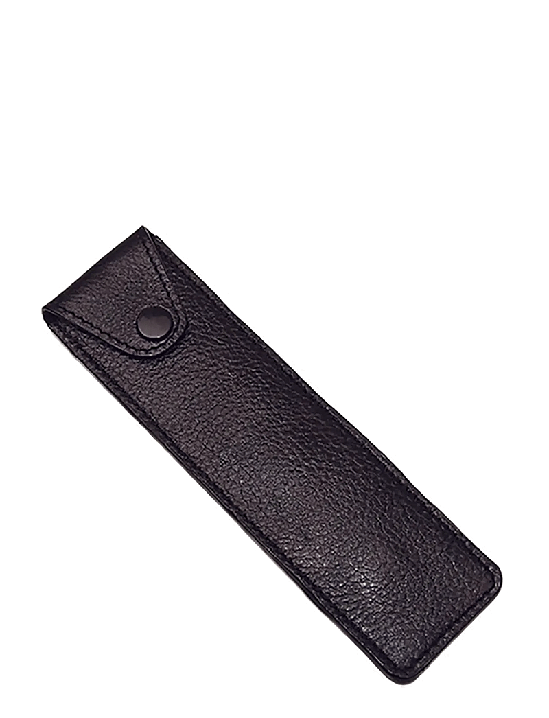 Parker - Parker Leather Pouch for Straight Razors - pardlid - black - 0