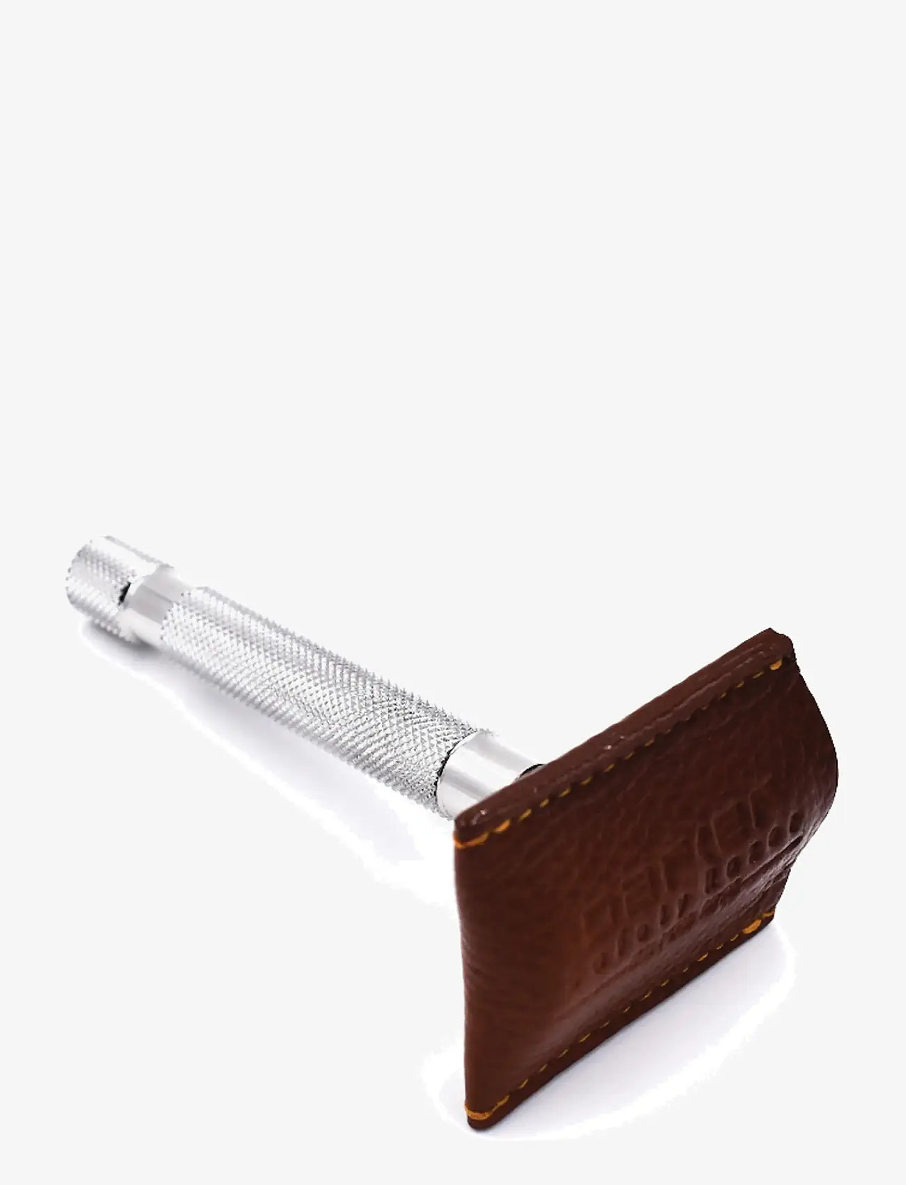 Parker - Parker Leather Safety Razor Cover - rakhyvel - saddle brown - 0