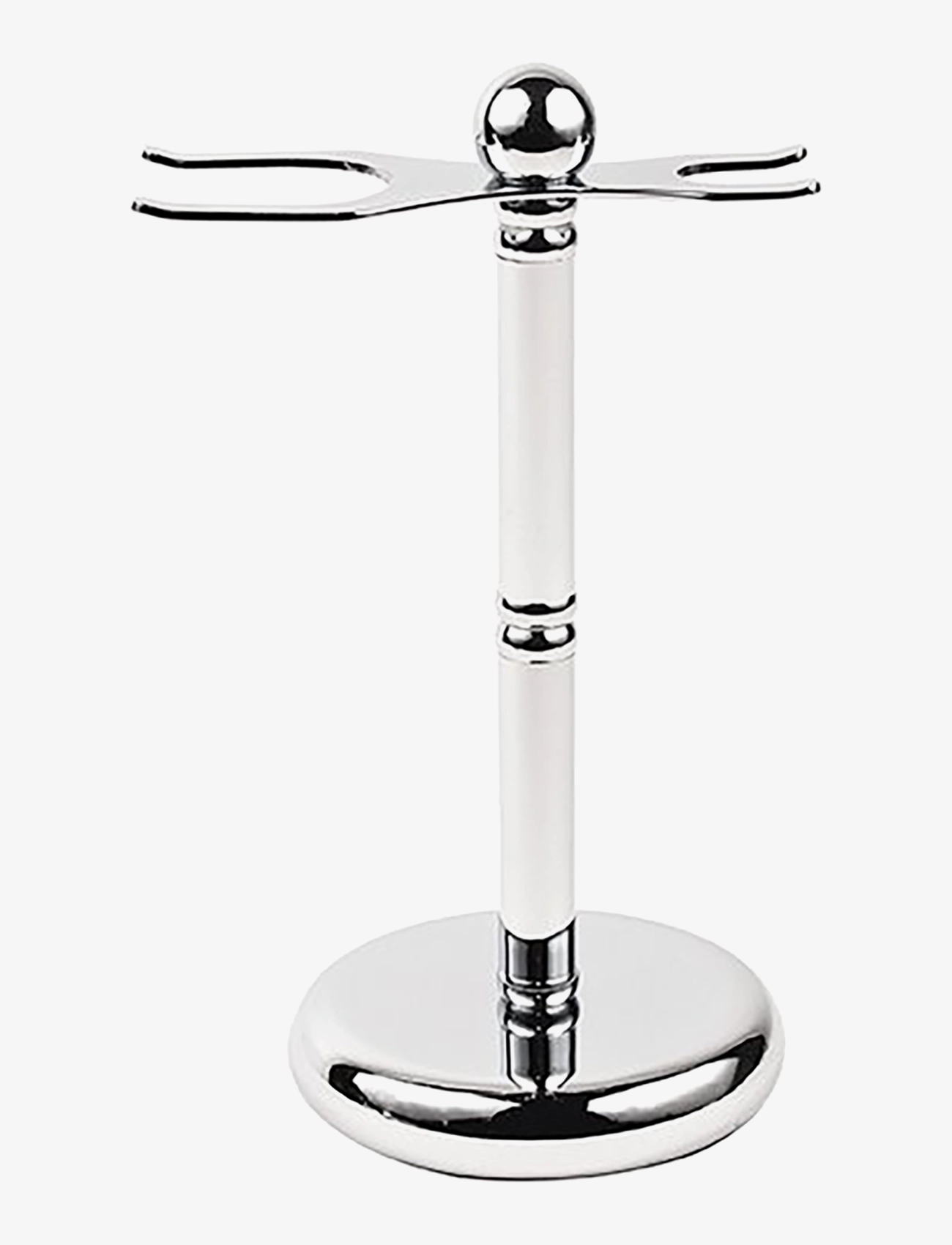 Parker Deluxe Chrome 2 Prong Shave Stand - CHROME