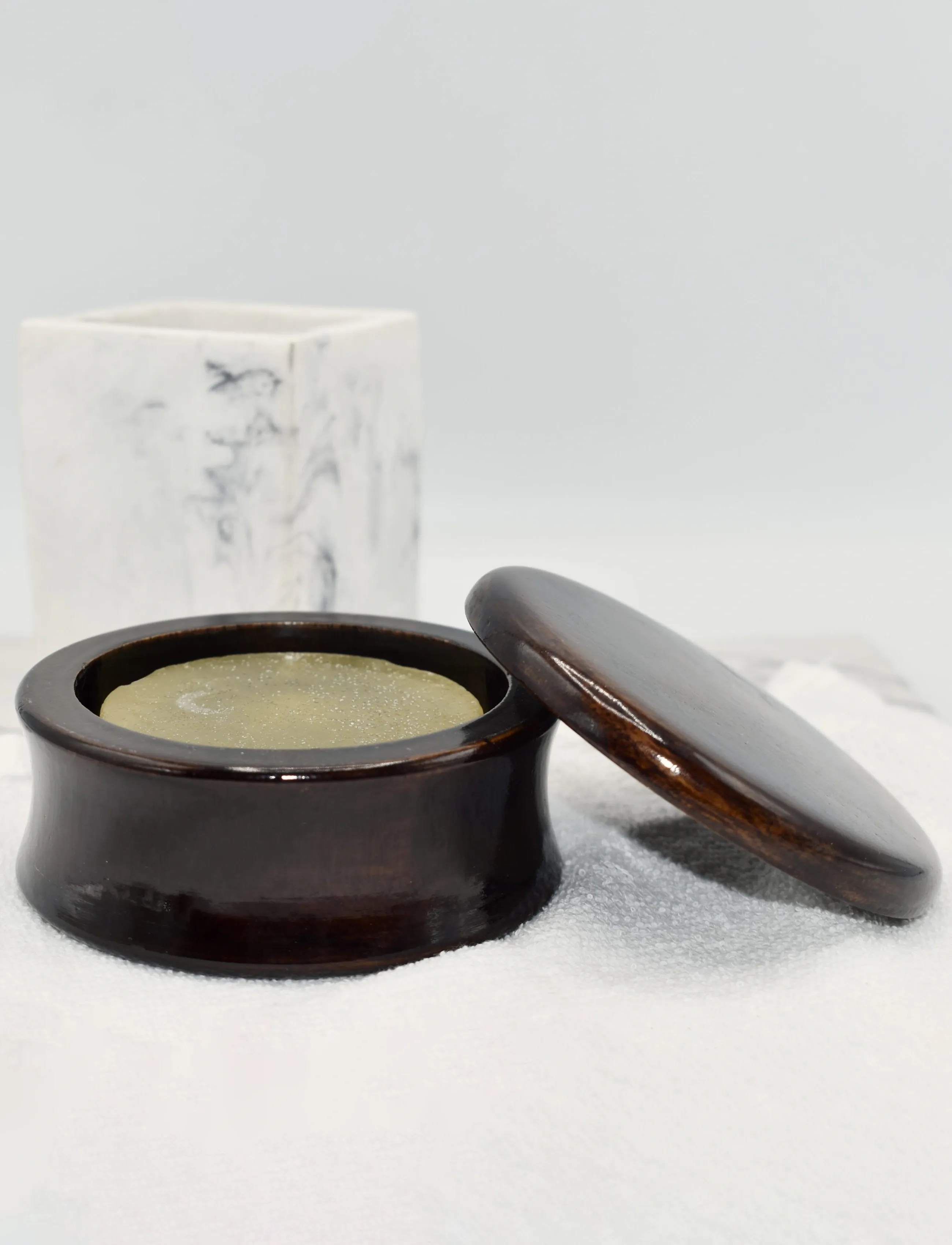 Parker Mango Wood Shave Bowl - Classic Style, One Size, Brown, Barberingsprodukter > Barberknive, Herre