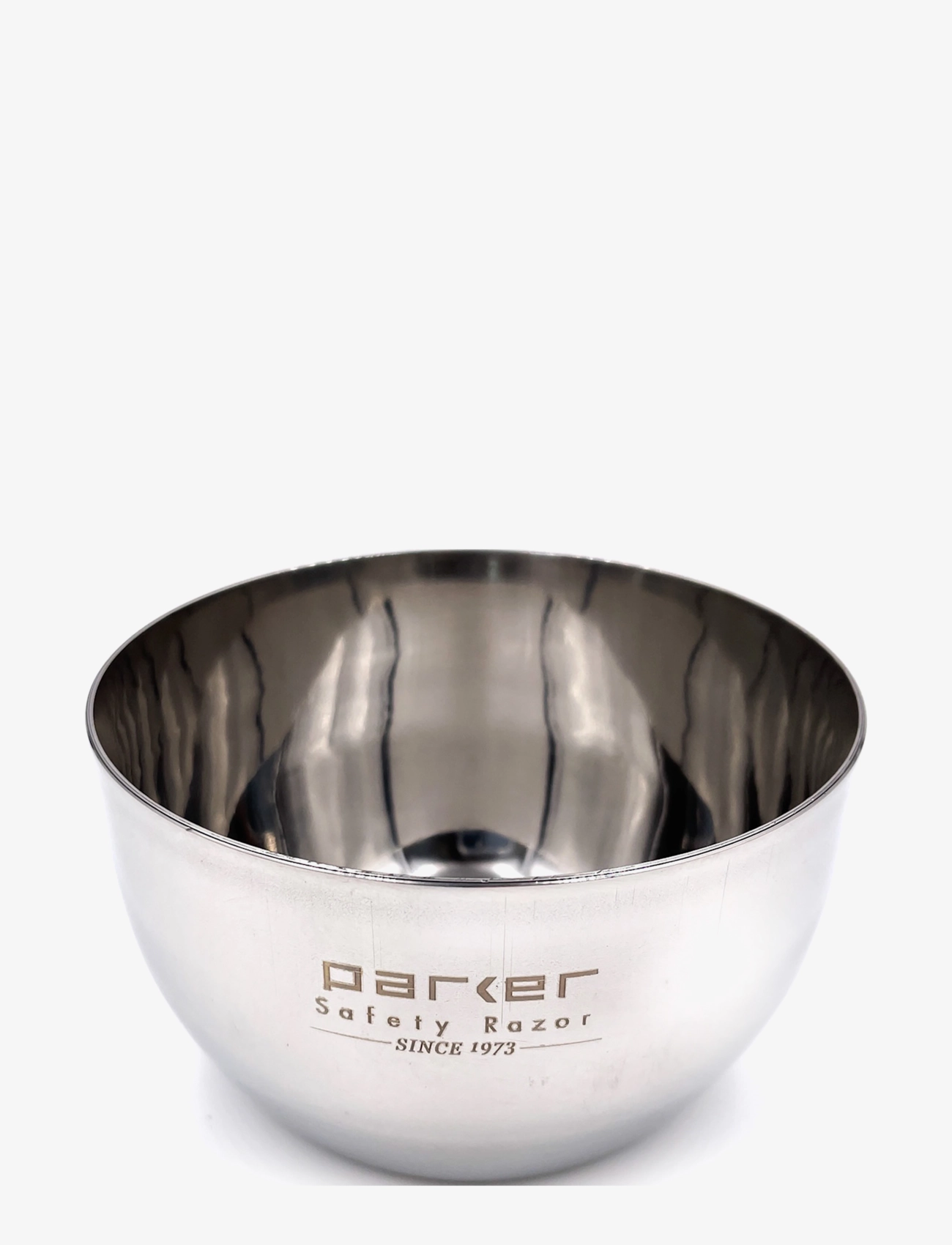 Parker Stainless Steel Shave Bowl, Barbering Products, Sølv, Str: ONE SIZE