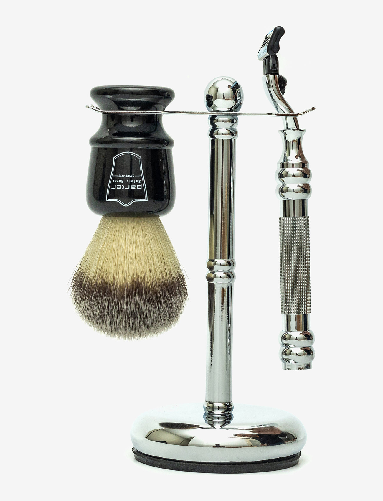 Parker - 3 piece Black Brush-43M (Mach3)-Chrome Stand - above 500kr - black - 0