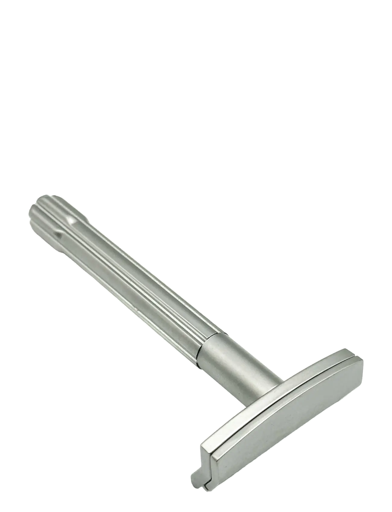 Parker Single Edge All Satin Safety Razor - Pardlid - SATIN CHROME / silver