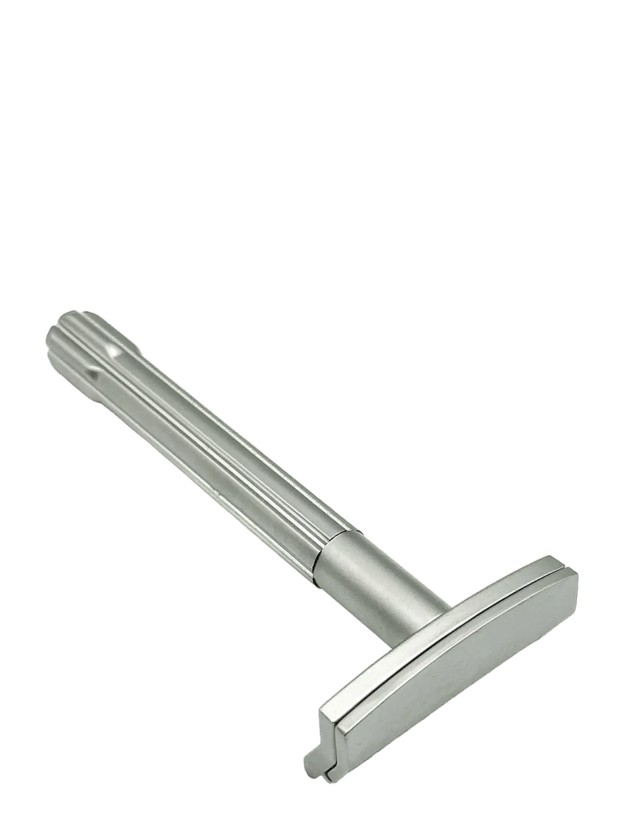 Parker - Single Edge All Satin Safety Razor - päevitamiseelne - satin chrome - 0