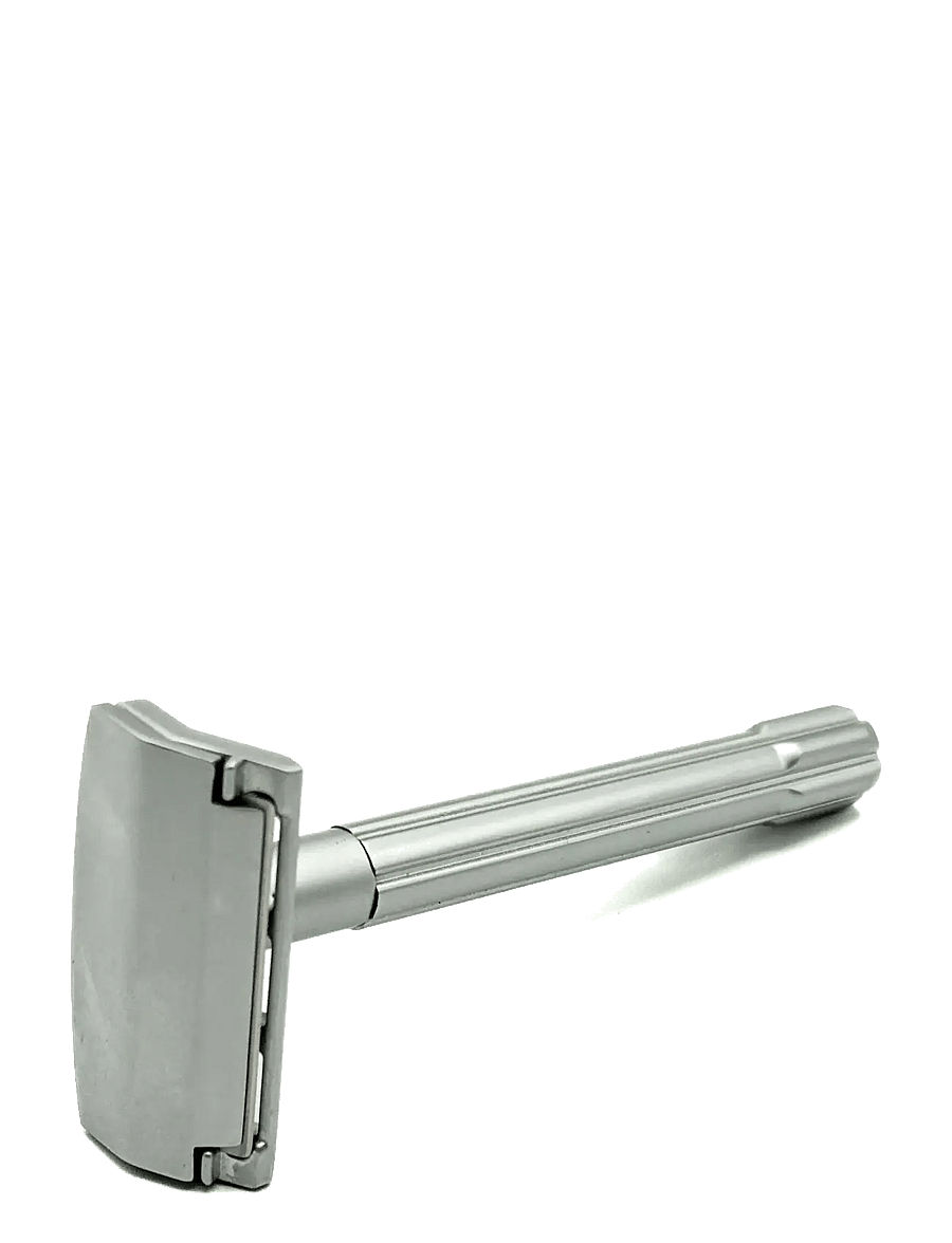 Parker - Single Edge All Satin Safety Razor - päevitamiseelne - satin chrome - 2