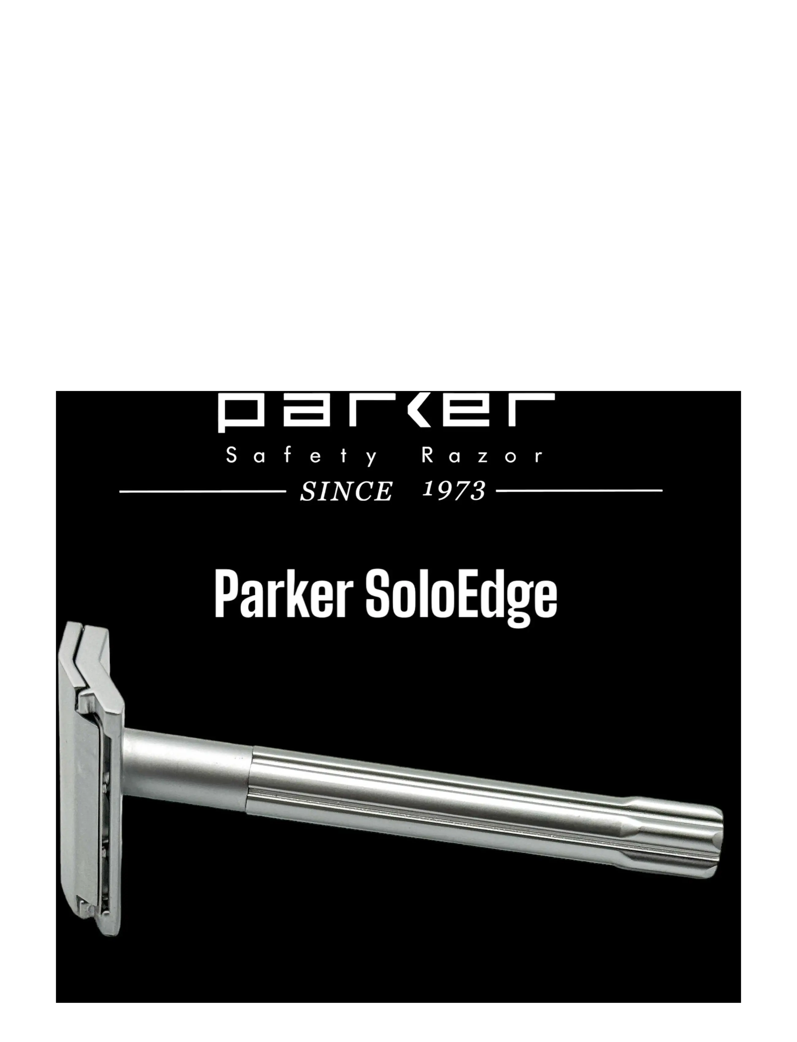 Parker - Single Edge All Satin Safety Razor - forbrúnka - satin chrome - 4