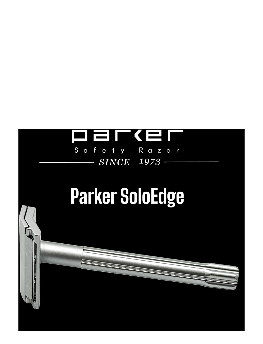 Parker - Single Edge All Satin Safety Razor - päevitamiseelne - satin chrome - 4