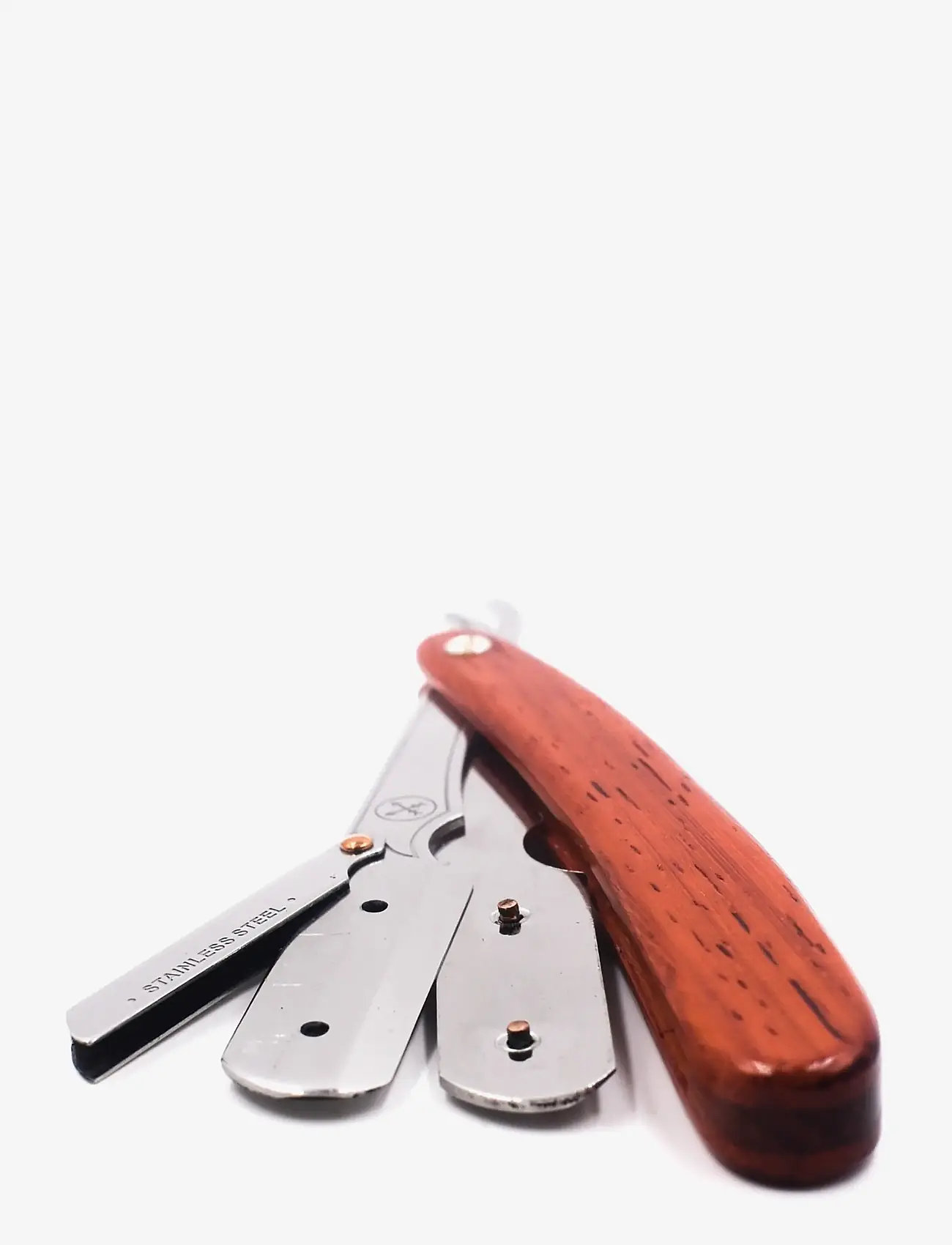 Parker - SRRW - Rosewood Handle Clip Type Barber/Straight Razor - barberskrabere - rose wood - 2