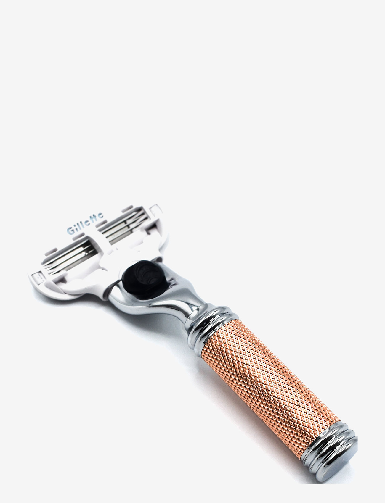 Parker - TRVL-Ladies Venus Compatiable Rose Gold Textured Razor With Leather Case - raseerimine - rose gold - 2