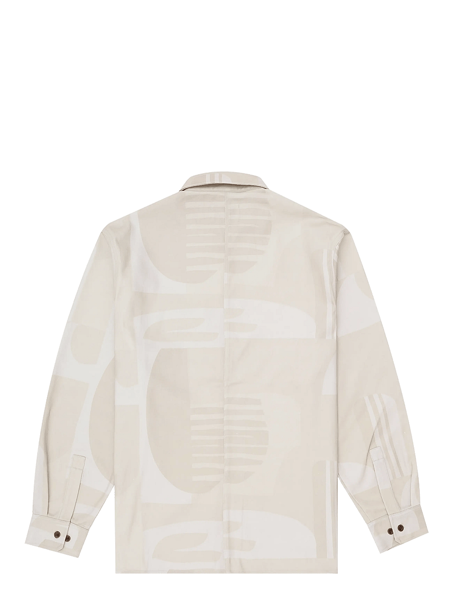 Parlez - Craftwork Overshirt - freizeithemden - putty - 1