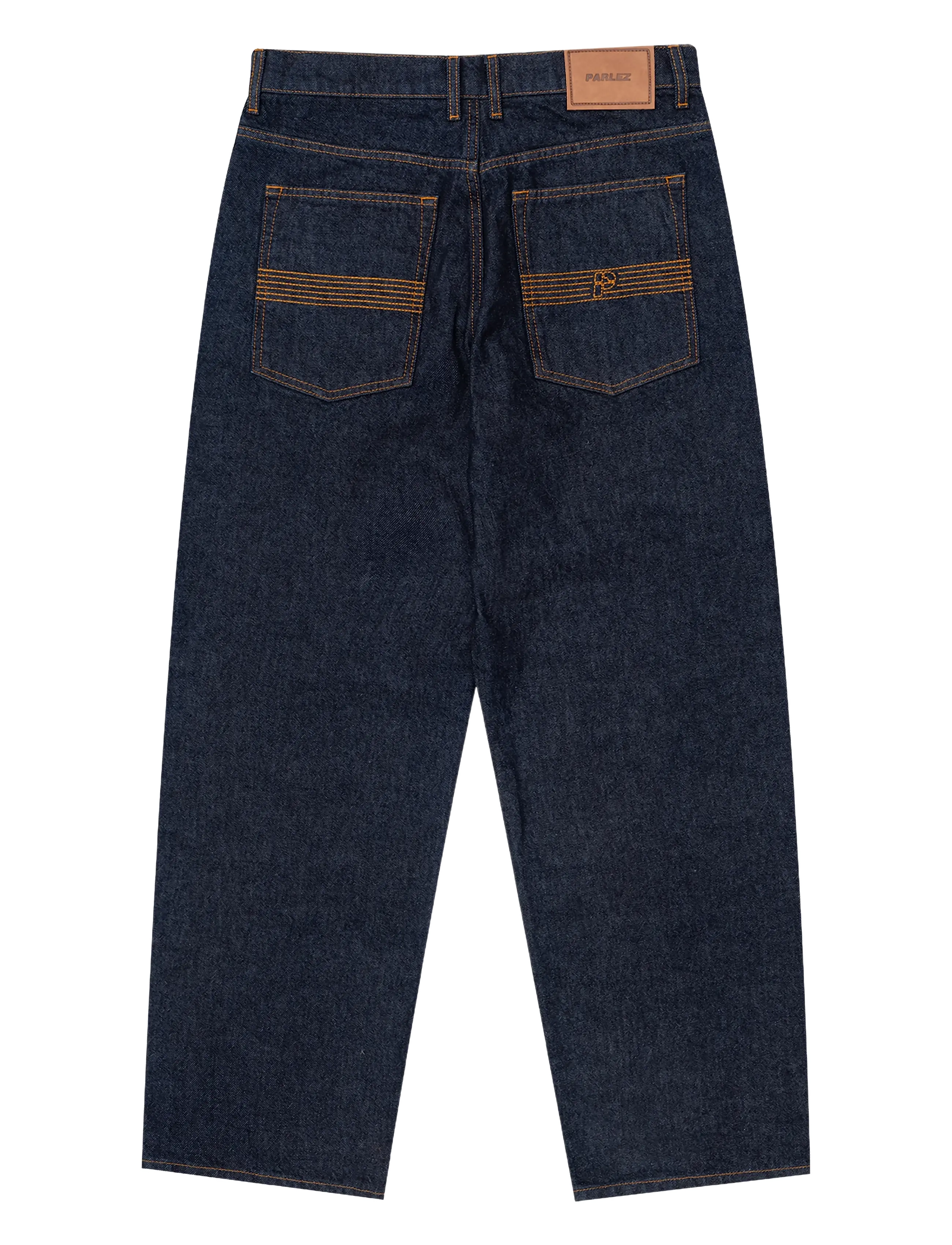 Parlez - Prospect Denim Trouser - mid enzyme wash - 1