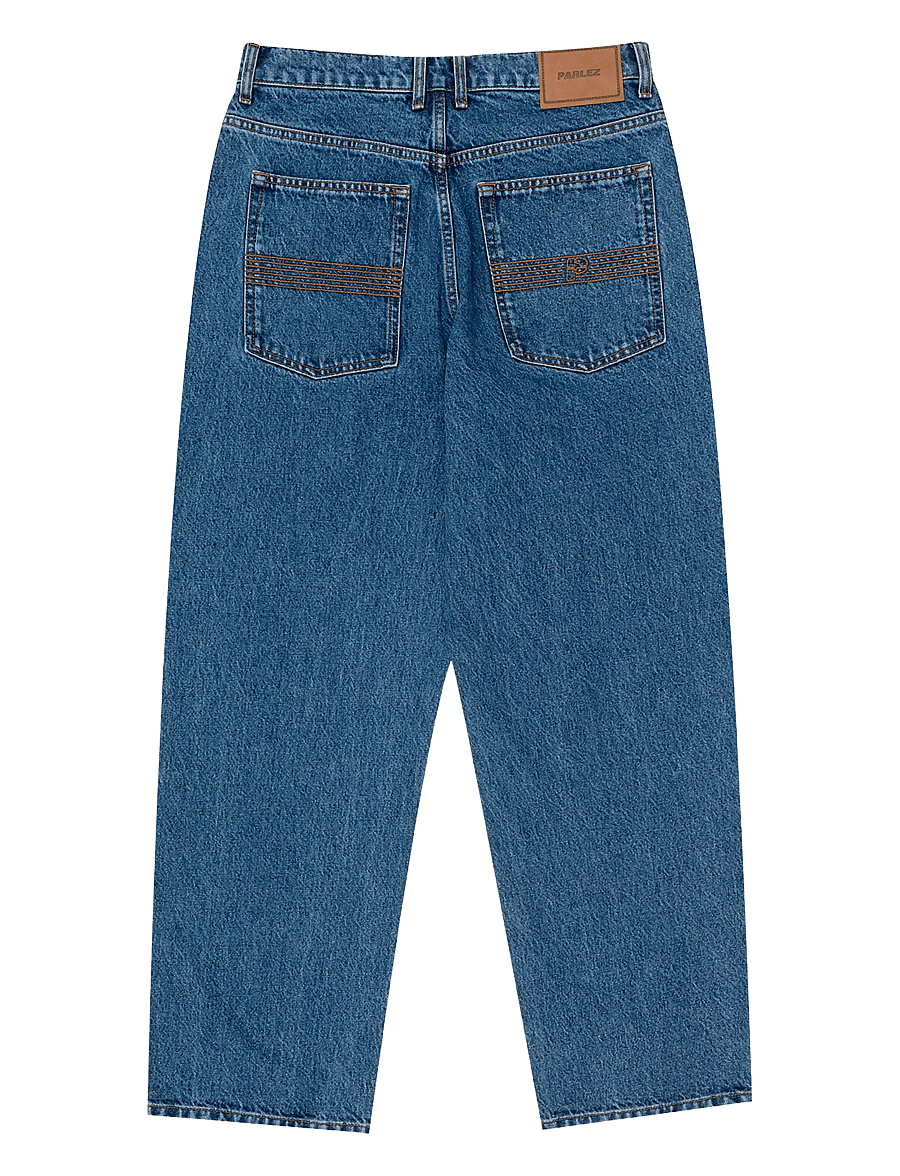 Parlez - Prospect Denim Trouser - weite jeans - light rinse wash - 1