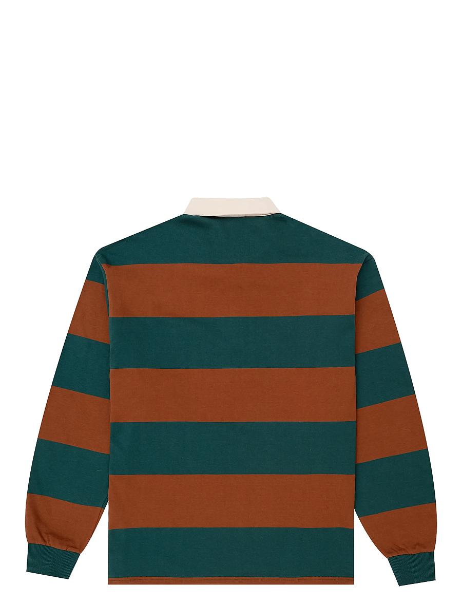 Parlez - Ruck Rugby - langärmelige strick-polohemden - deep green - 1