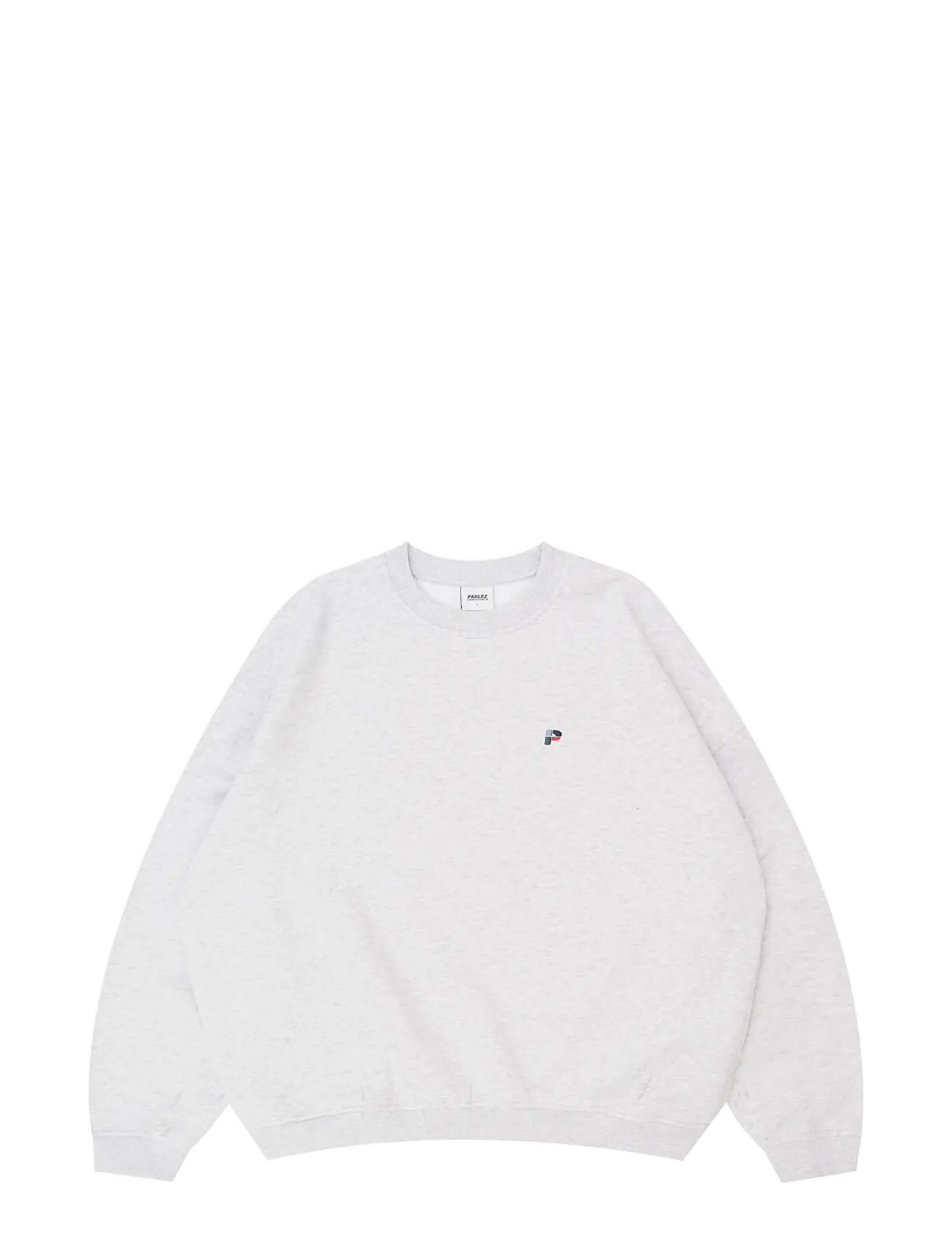 Parlez Powell OS Sweatshirt - Kleidung - HEATHER / grey