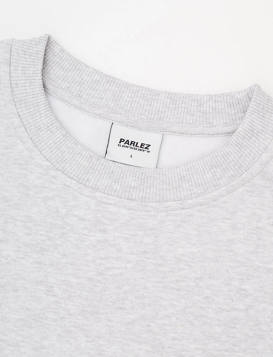 Parlez - Powell OS Sweatshirt - sweatshirts - heather - 2