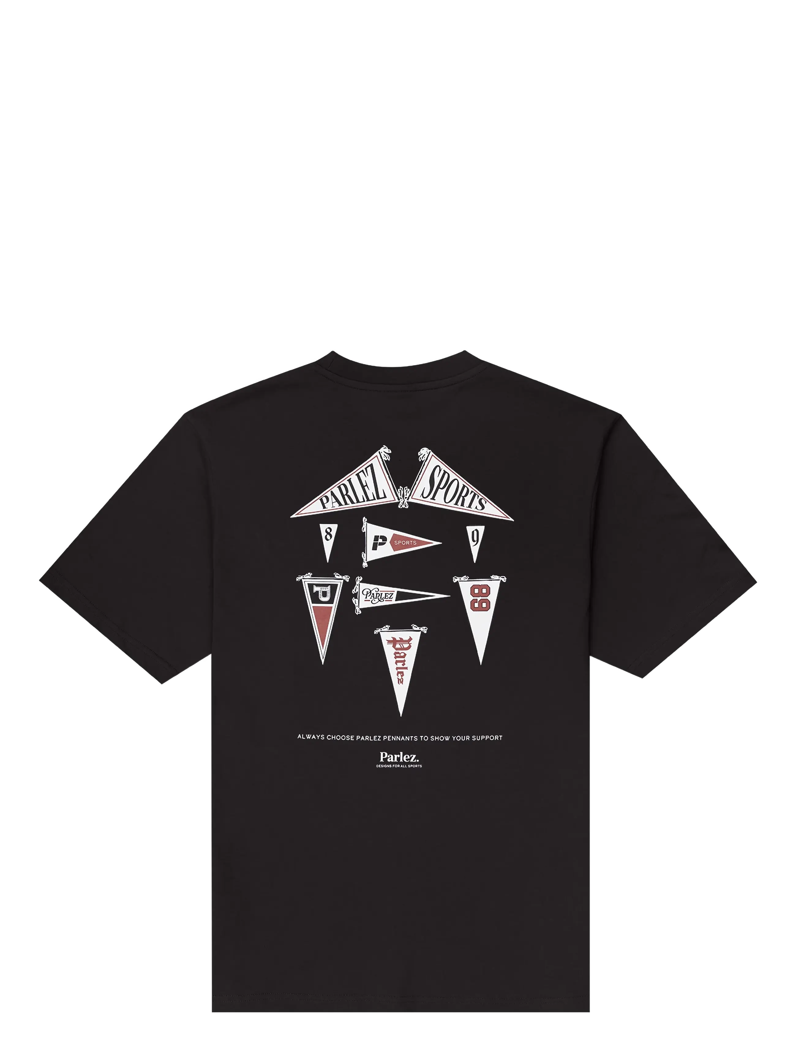 Parlez - Pennant T-Shirt - black - 1