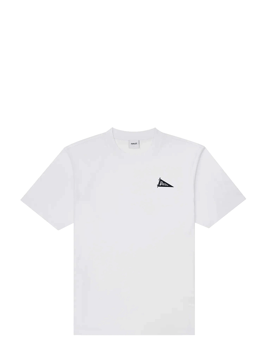 Parlez - Pennant T-Shirt - kurzärmelige t-shirts - white - 0