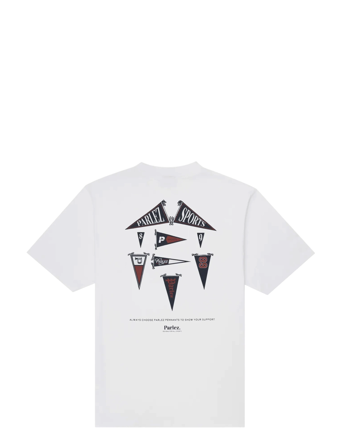 Parlez - Pennant T-Shirt - white - 1